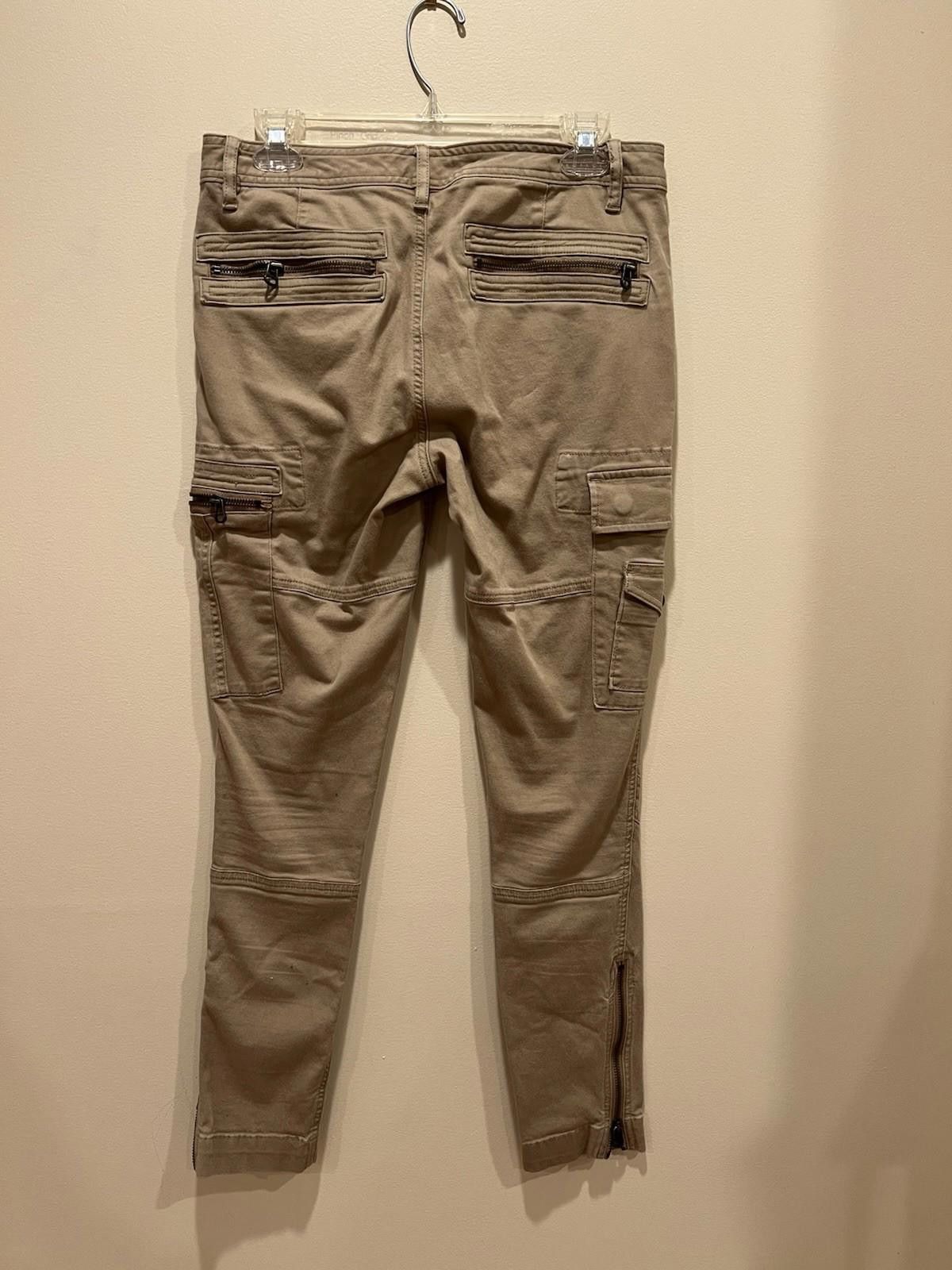 Polo Ralph Lauren Polo Ralph Lauren Khaki Cargo Pants Women’s Size 8 Zipper Size 30" / US 8 / IT 44 - 2 Thumbnail