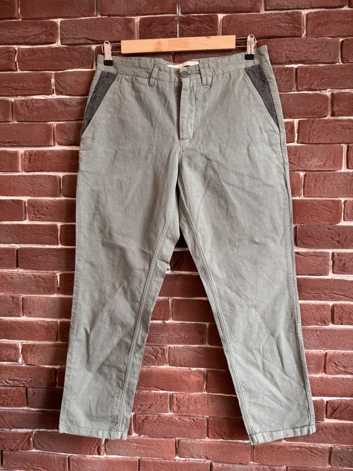 Norse Projects Norse Projects Aros Cropped 33 Cotton Linen Pants DS Size US 33 - 1 Thumbnail