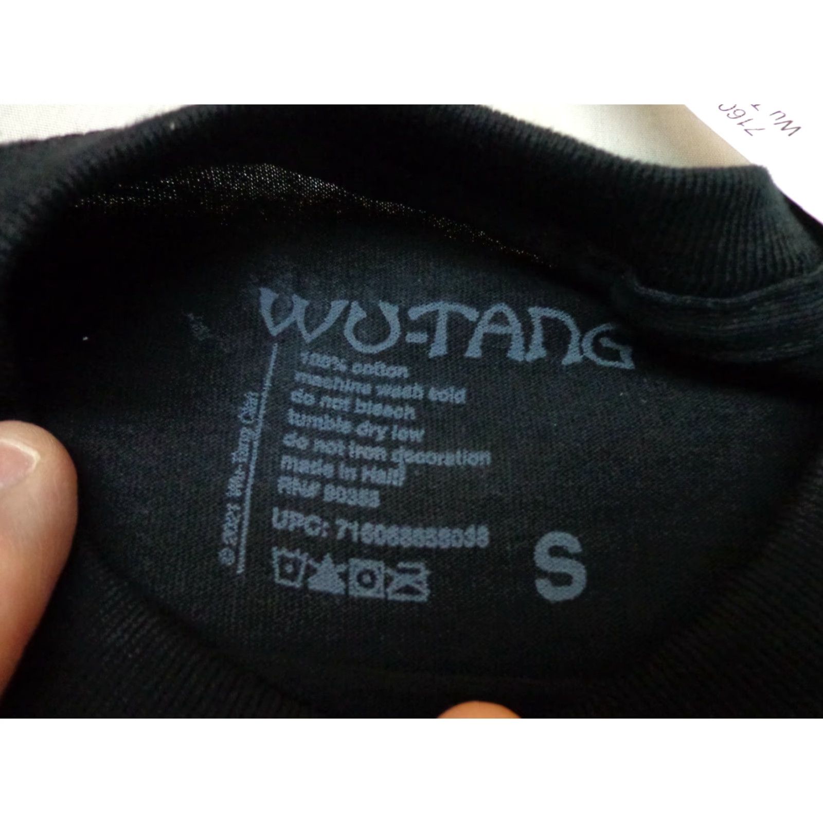 Vintage Wu Tang Clan Graphic T Shirt Size S Black Short Sleeve Cotton Men Regular NEW Without Tag Size US S / EU 44-46 / 1 - 3 Thumbnail