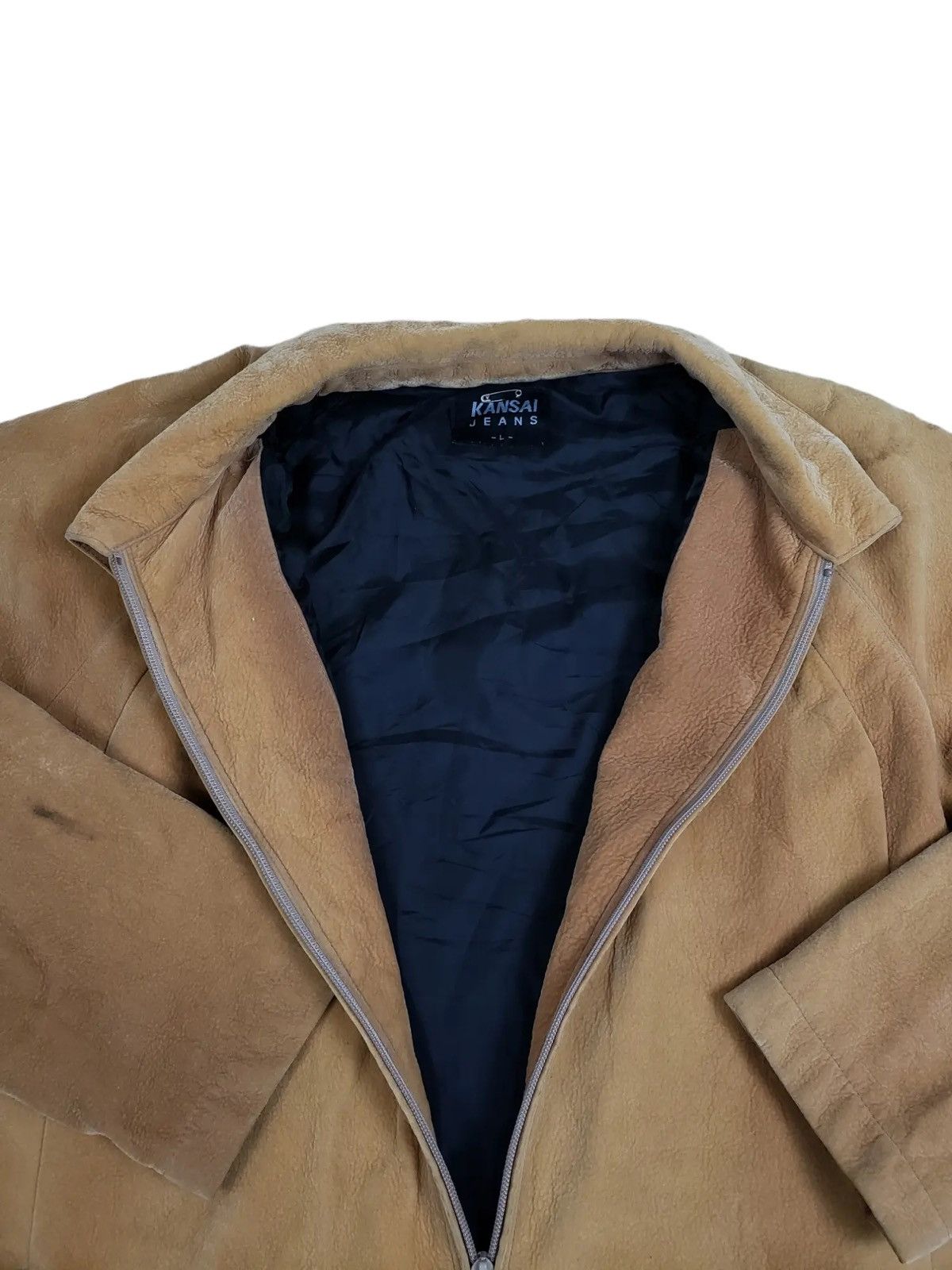 Kansai Yamamoto Vtg Kansai Yamamoto Men Jacket Zipper Size US L / EU 52-54 / 3 - 4 Thumbnail