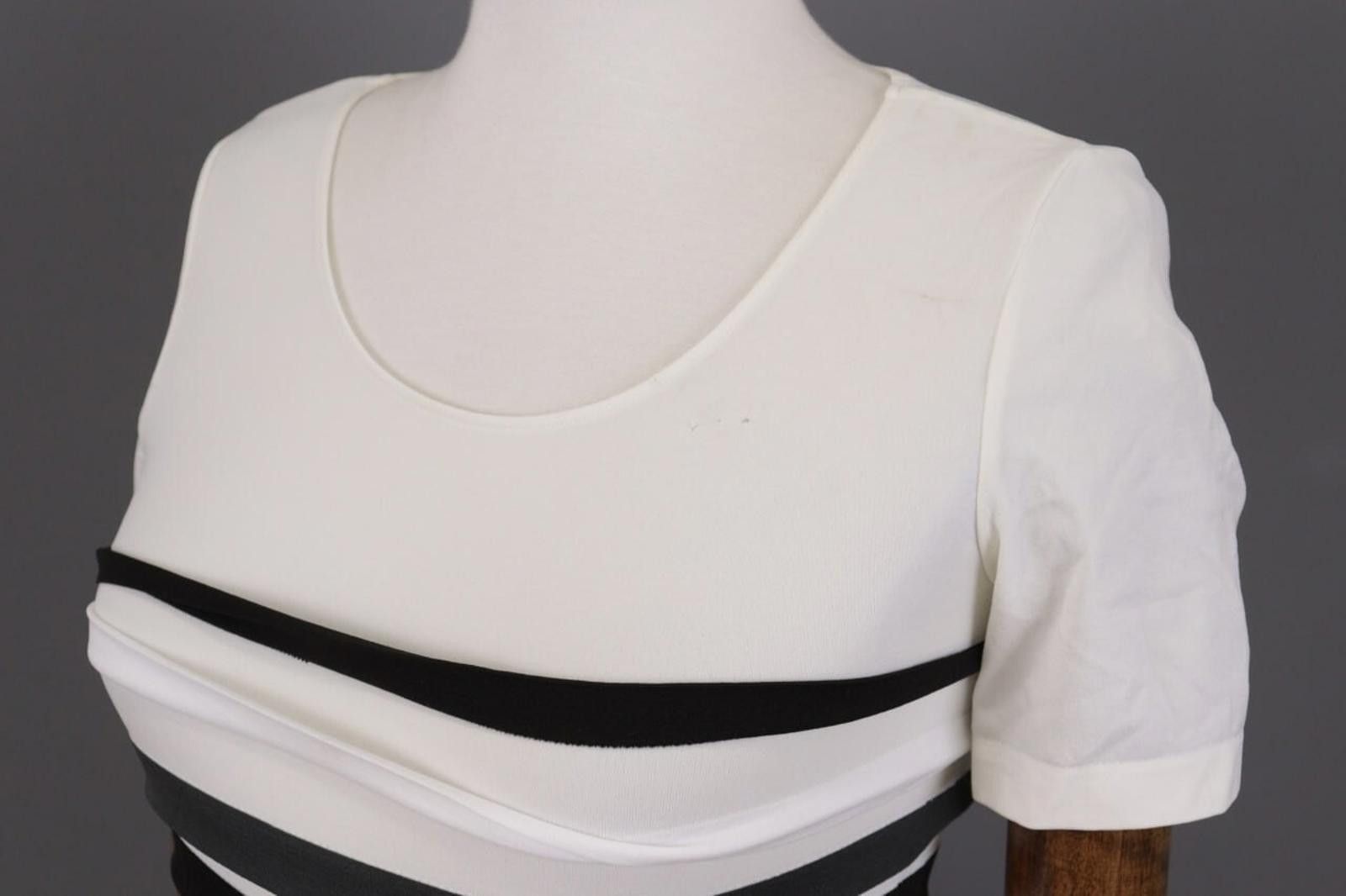 Wolford Wolford Velvet Mix Multicolor Stretch Top Shirt Size XS Size XS / US 0-2 / IT 36-38 - 8 Thumbnail