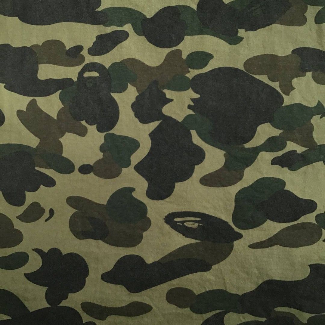 Bape BAPE 1st Camo Green Relaxed Fit T-Shirt a bathing ape Size US M / EU 48-50 / 2 - 3 Thumbnail