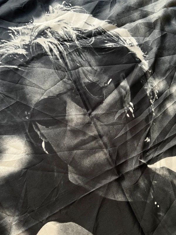 Other Bon Jovi 1995 Vintage Flag Scarf Wall Rare Official Product Size ONE SIZE - 6 Thumbnail