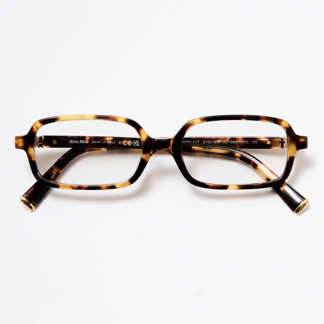 Miu Miu MIU MIU 0MU 11ZS 14L08N GLASSES Size ONE SIZE - 6 Thumbnail
