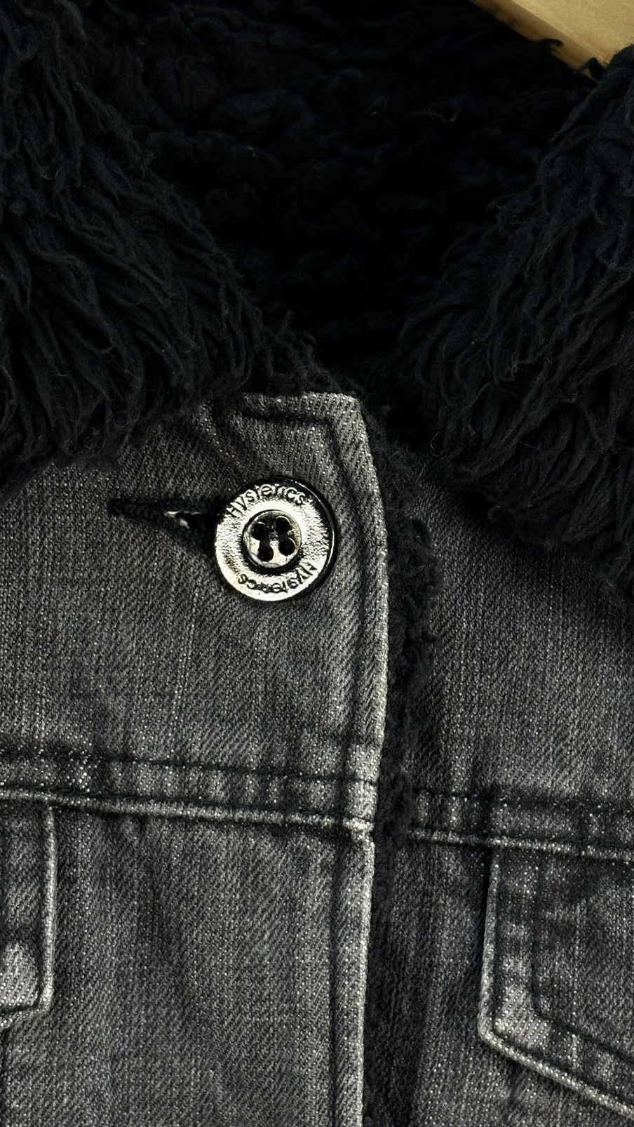 Hysteric Glamour Vintage Hysteric Glamour Denim Jacket Sherpa Lining Size US S / EU 44-46 / 1 - 5 Thumbnail