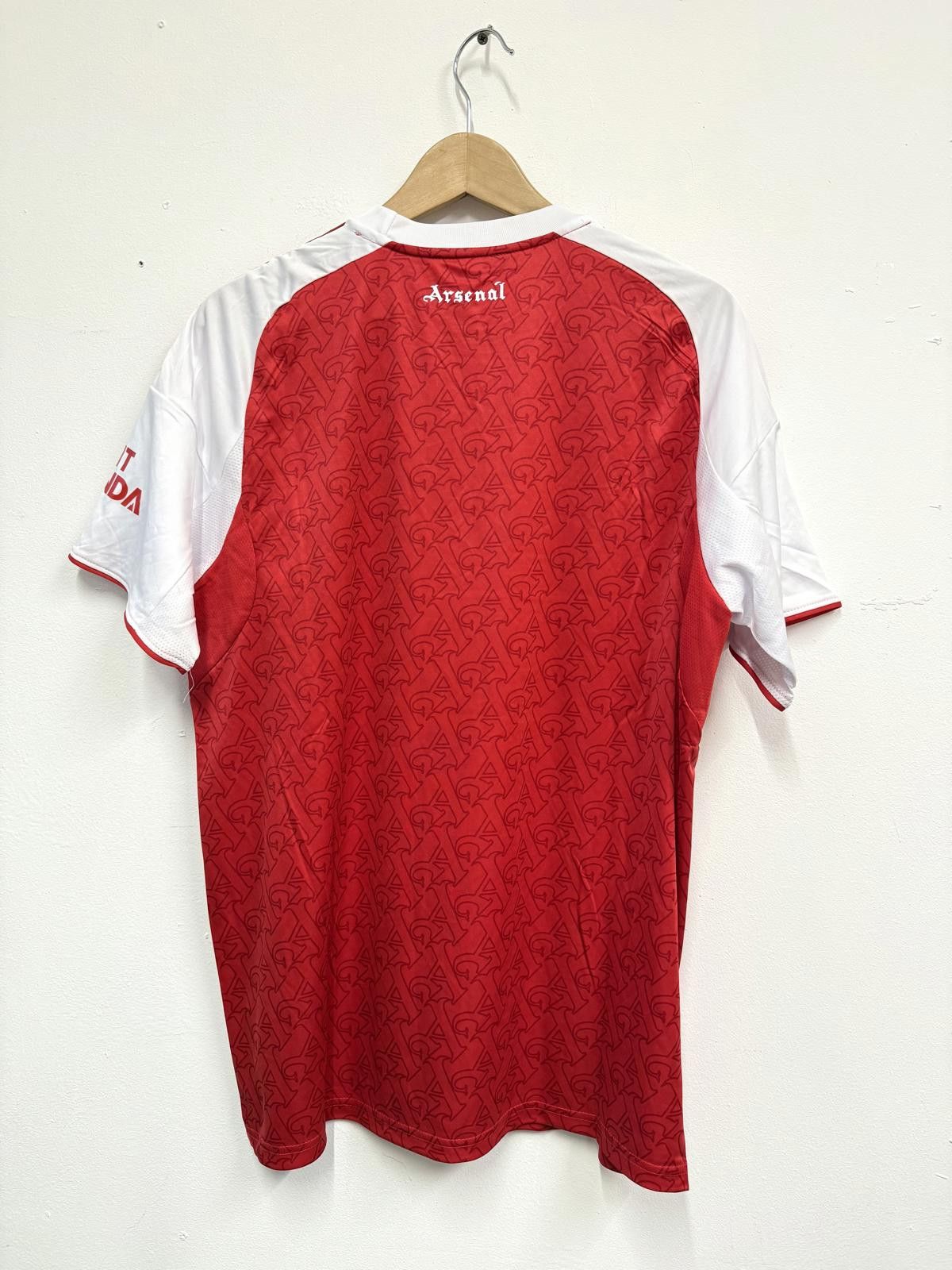 Adidas Arsenal Football Club Men's Jersey Red and White Size US L / EU 52-54 / 3 - 2 Thumbnail