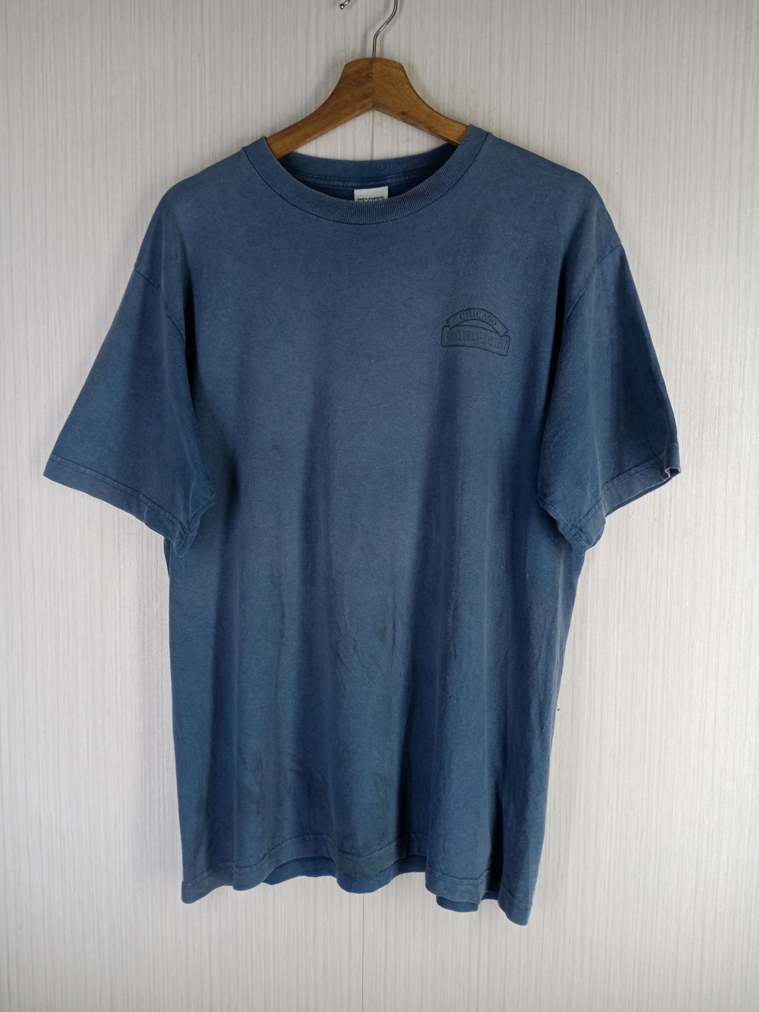 Patagonia Rare Vintage 90s Patagonia Chicago Tshirt Size US L / EU 52-54 / 3 - 3 Thumbnail