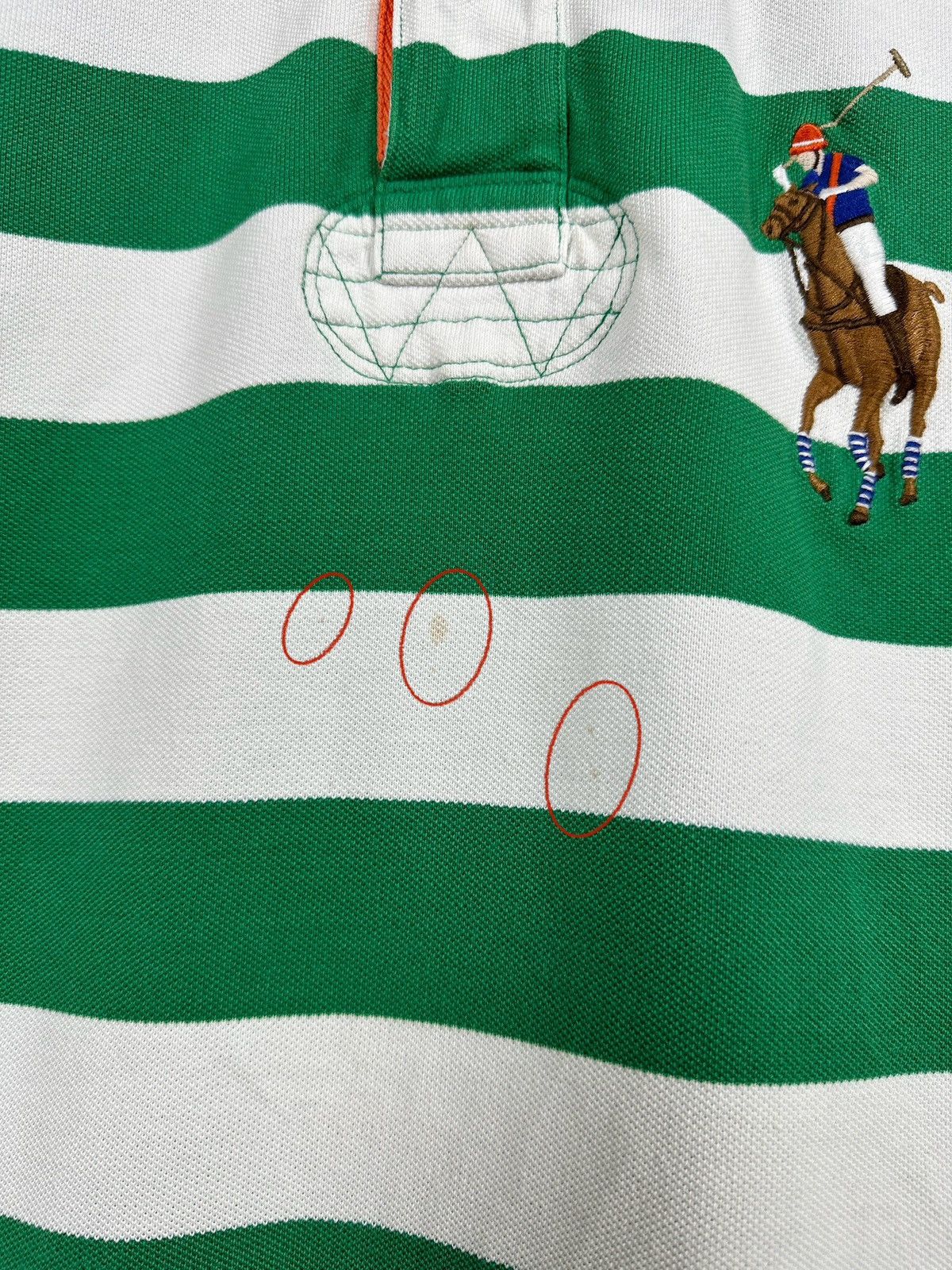 Polo Ralph Lauren Vintage Polo Ralph Lauren #3 Striped Y2K Chief Keef Size US S / EU 44-46 / 1 - 14 Thumbnail