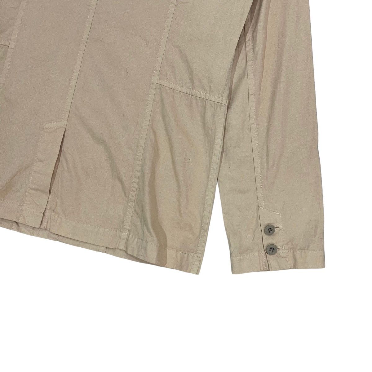 Issey Miyake Vintage Plantation Issey Miyake Linen Button Jacket Size M / US 6-8 / IT 42-44 - 7 Thumbnail