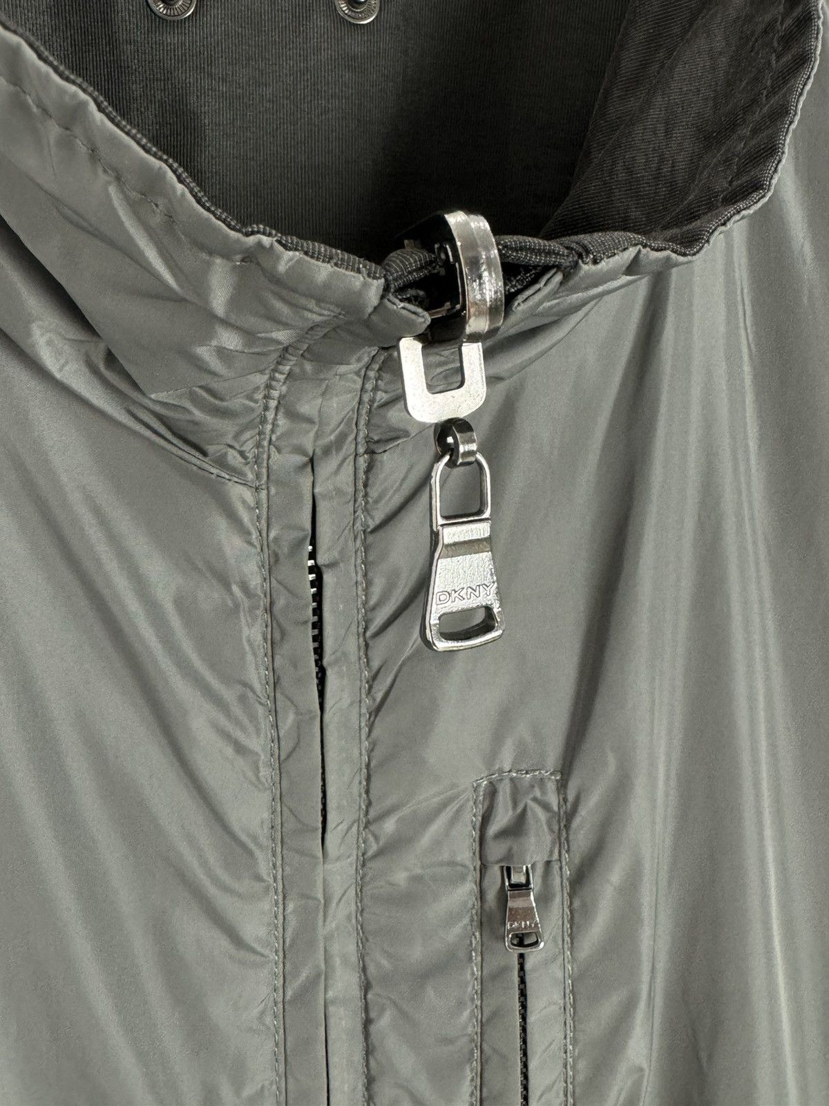 DKNY DKNY Metal Reversible Jacket Size US M / EU 48-50 / 2 - 9 Thumbnail