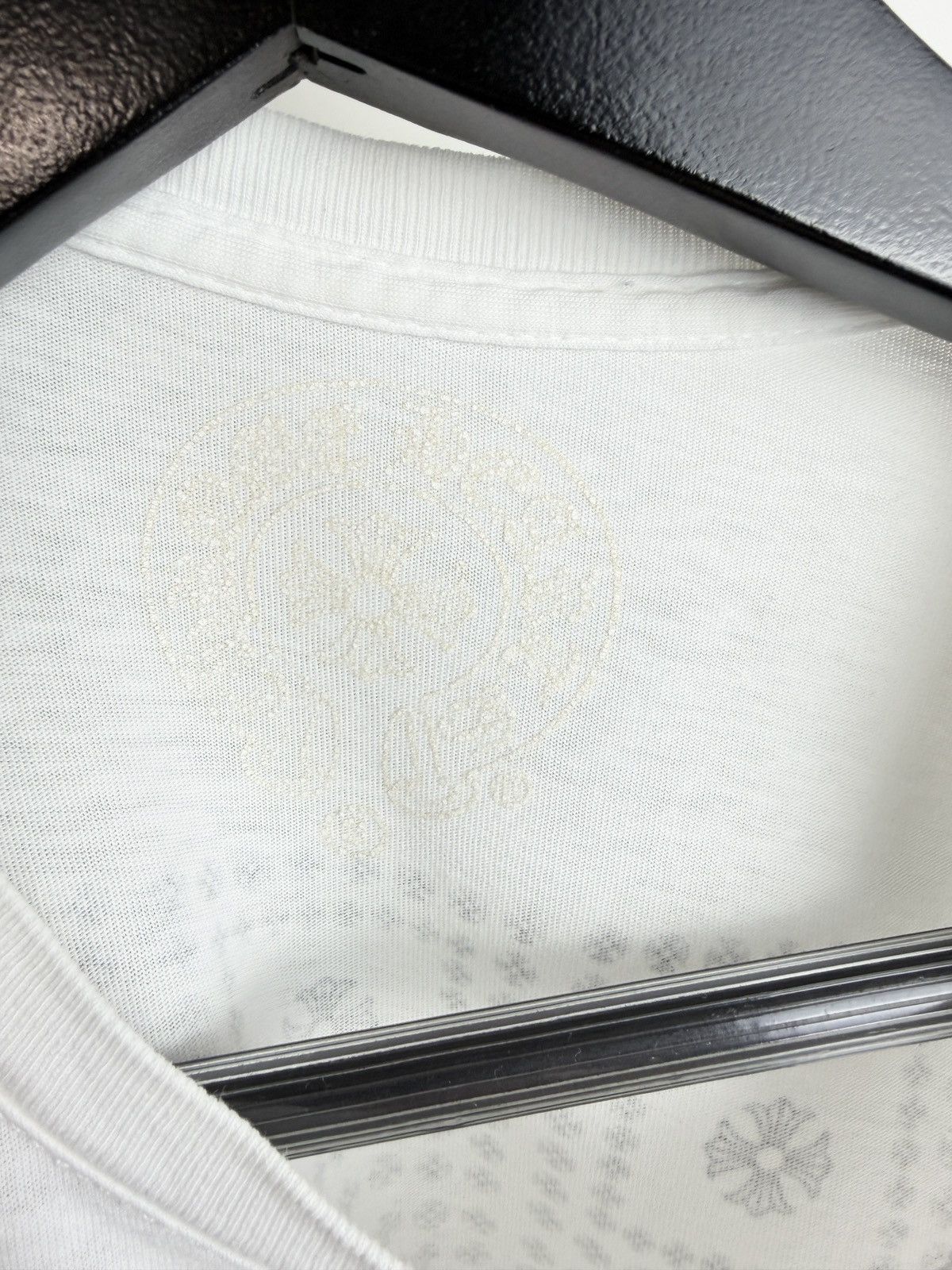 Chrome Hearts Chrome Hearts Vintage Plus Cross Square Logo Tshirt White Size US S / EU 44-46 / 1 - 7 Thumbnail