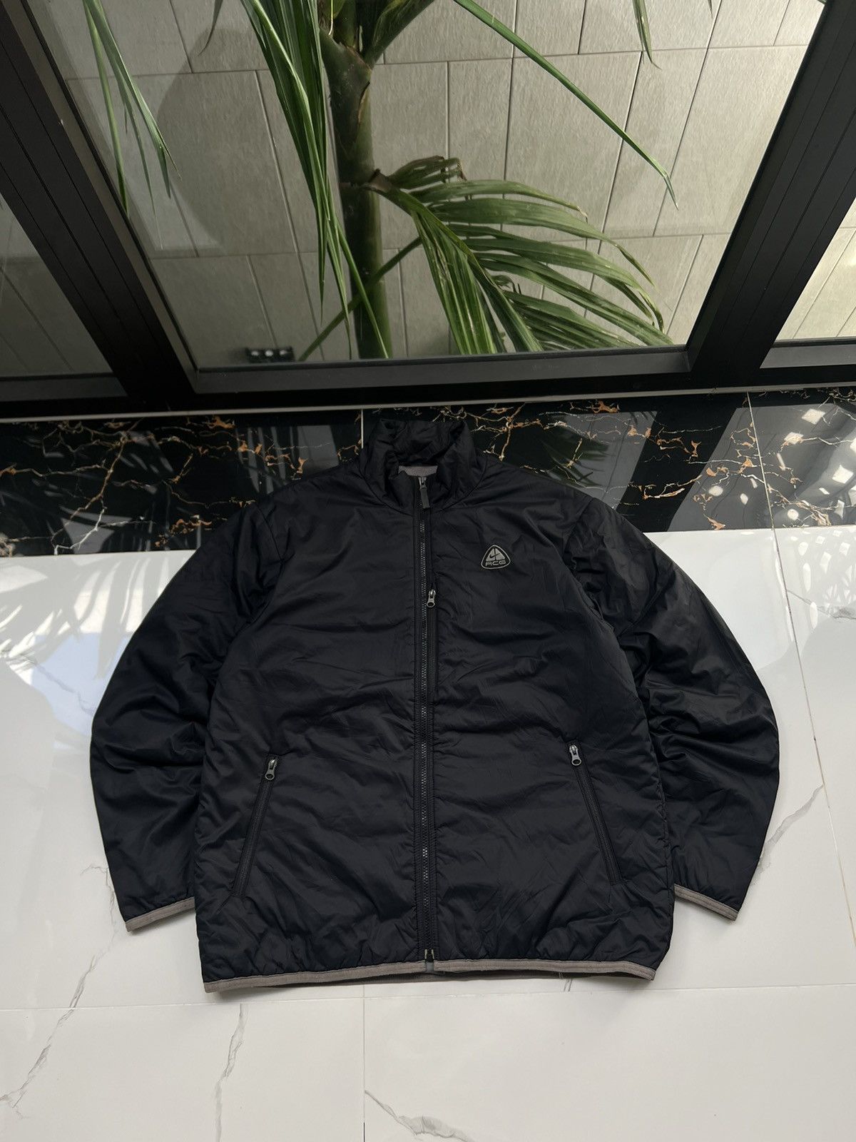 Nike ACG × Vintage 90’s NIKE ACG RARE LOGHT PUFFER Y2K DOWN JACKET SWOOSH LOGO Size US XL / EU 56 / 4 - 2 Thumbnail
