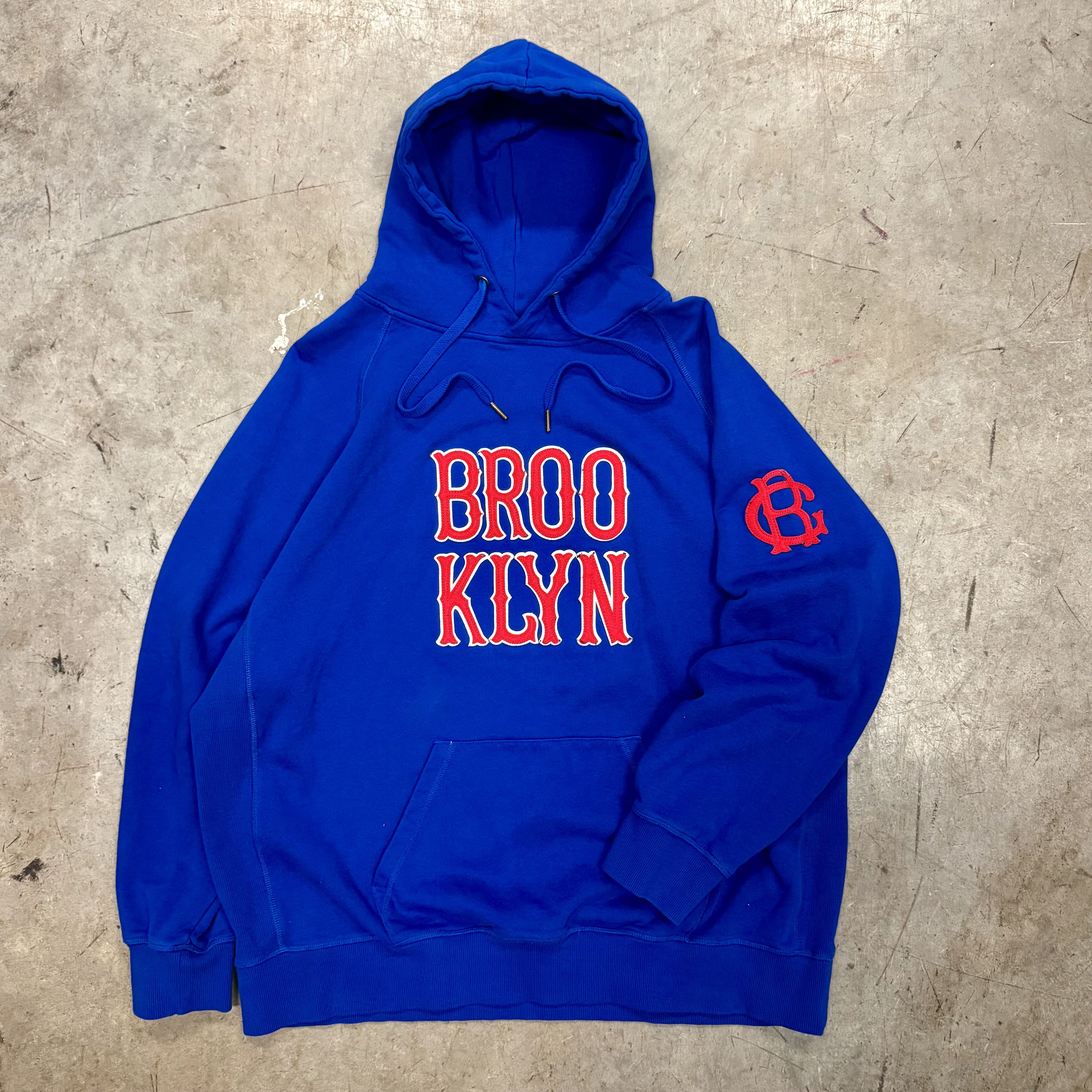 Ebbets Field Flannels Ebbets Field Flannels Vintage Hoodie Brooklyn Royal Giants Size US XXL / EU 58 / 5 - 1 Thumbnail