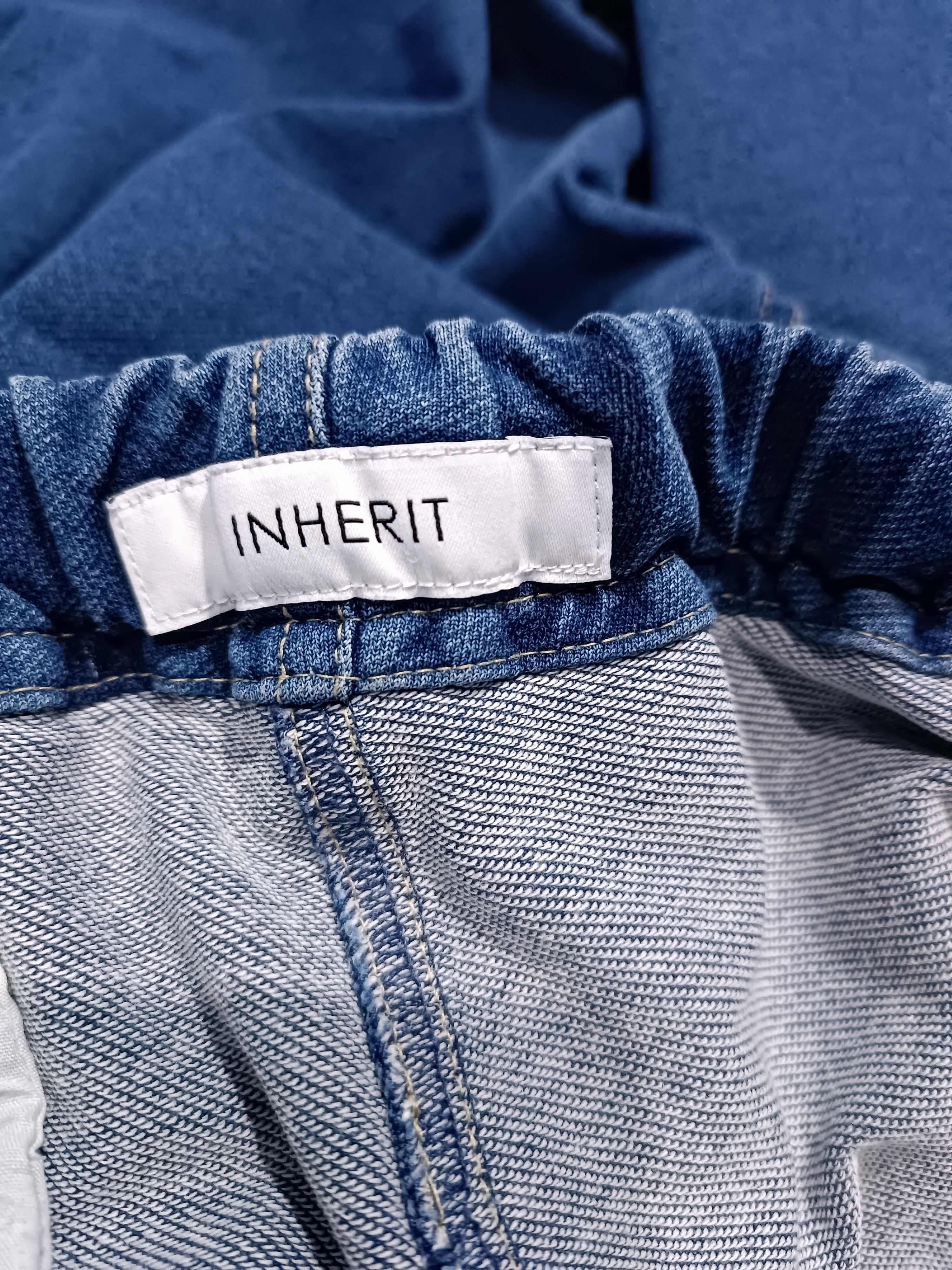 Japanese Brand Slim Indigo Blue Stretch Denim Moving Pants Size US 31 - 10 Thumbnail