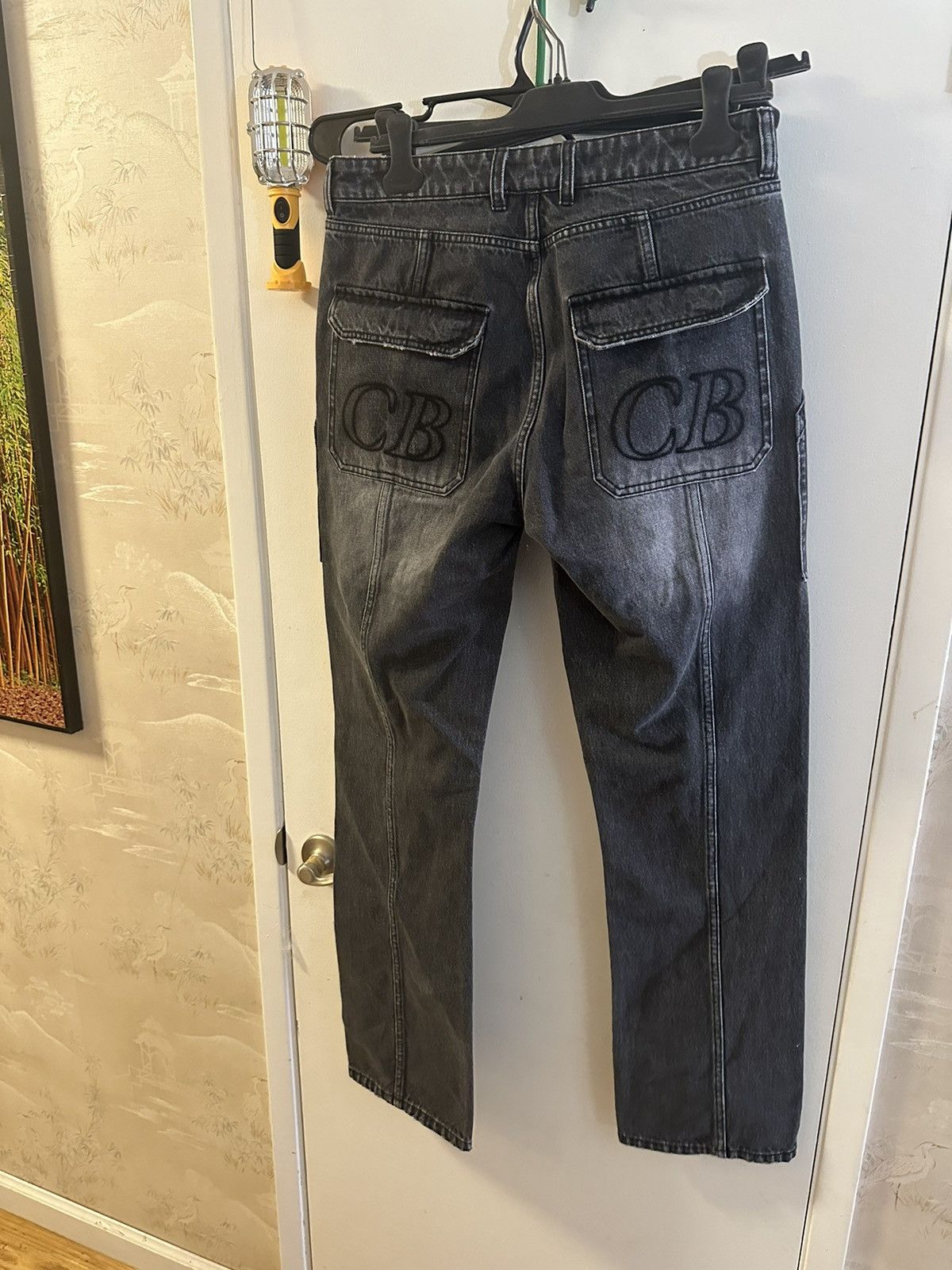Cole Buxton Cole Buxton sample denim washed black size large Size US 34 / EU 50 - 2 Thumbnail