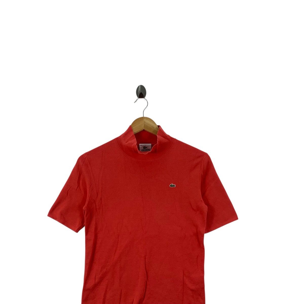 Lacoste Vintage LACOSTE FRANCE Minimalist Design Embossed Logo Tee Size S / US 4 / IT 40 - 2 Thumbnail