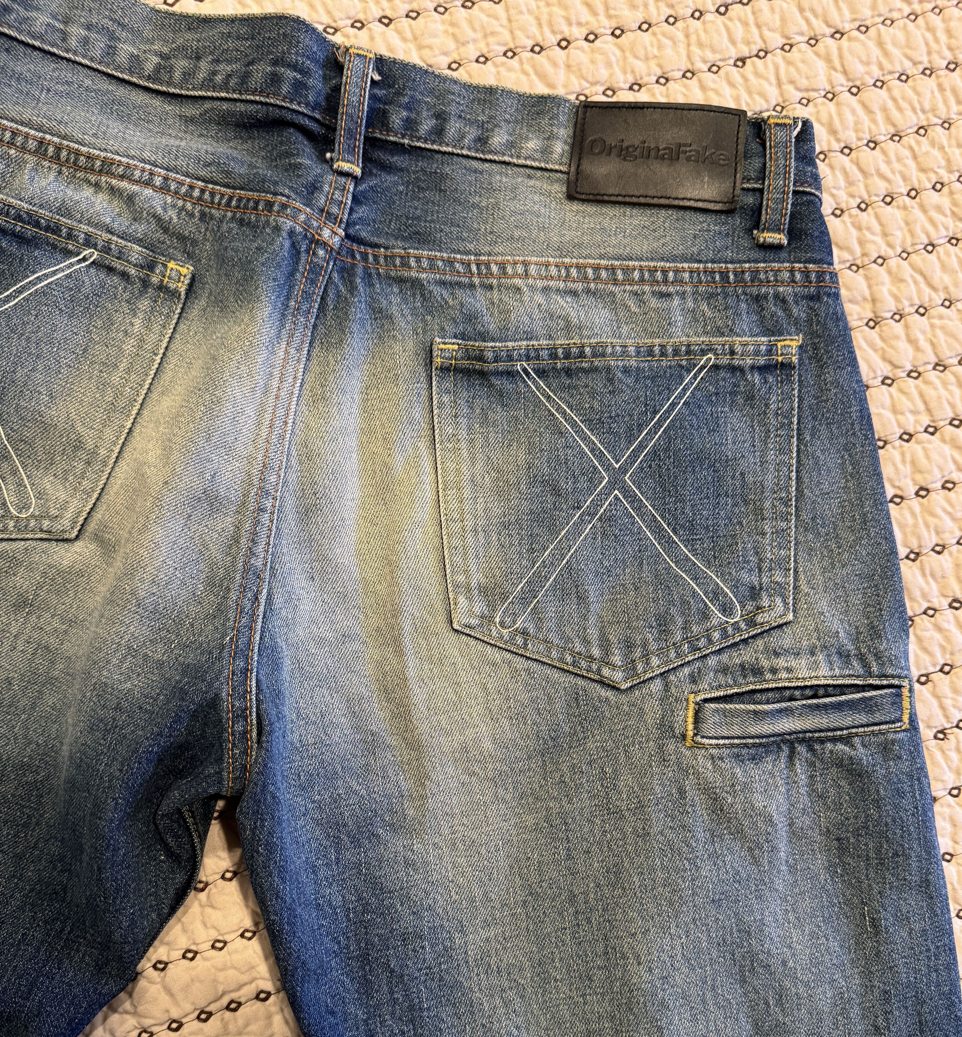 Kaws KAWS ORIGINAL FAKE SELVEDGE CARPENTER JEANS SIZE 3 Size US 32 / EU 48 - 3 Thumbnail
