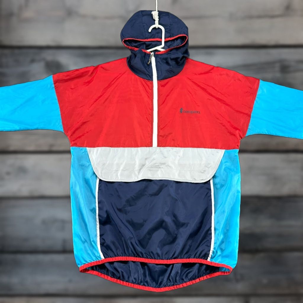 Cotopaxi Cotopaxi Jacket Men M Multicolor Windbreaker Zip Polyester Fleece Logo Outdoor Hiking Running Walking Full Zip Men Colorblock Windbreaker 1990s? Size US M / EU 48-50 / 2 - 1 Thumbnail