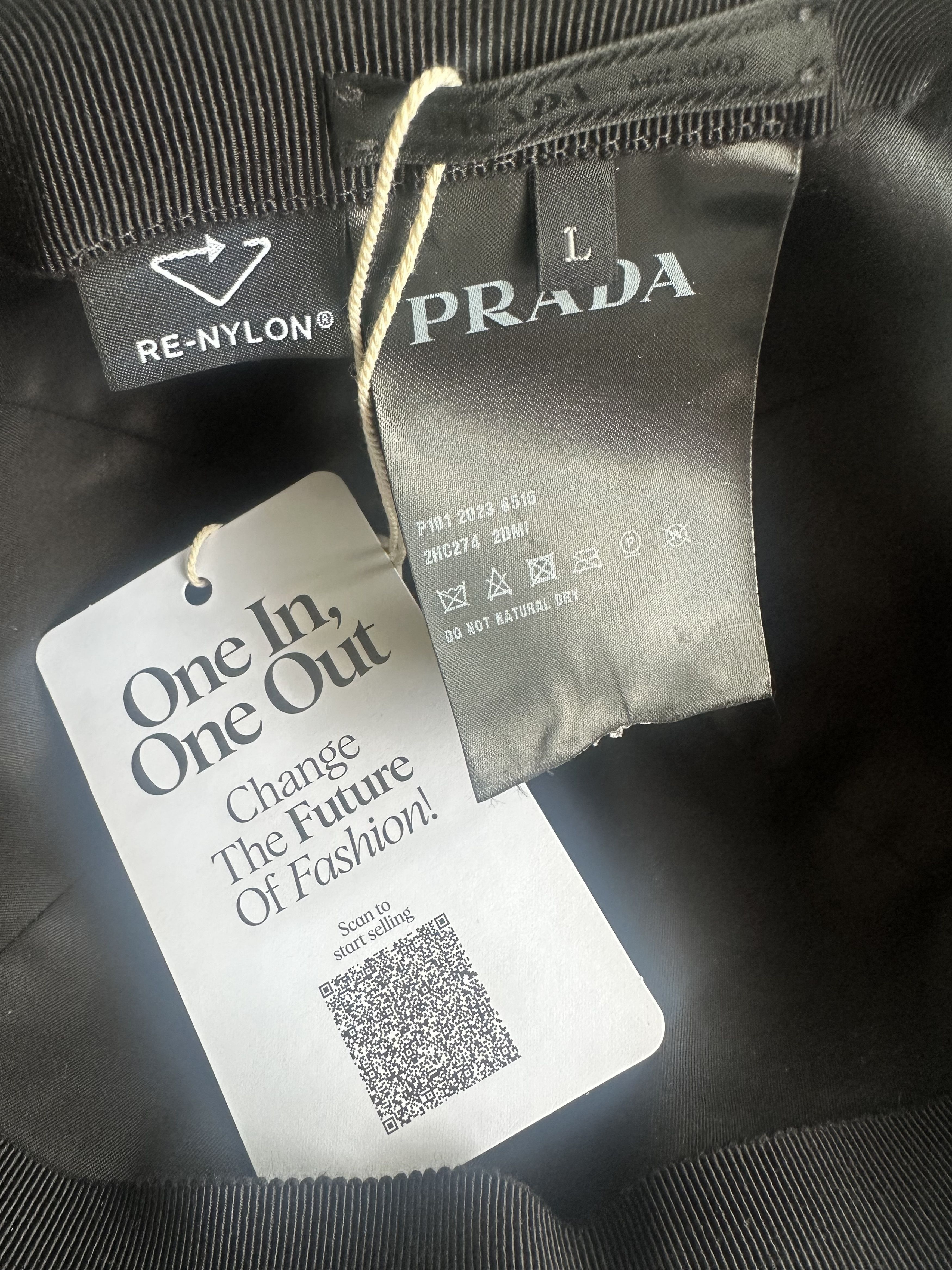 Prada Prada Re-Nylon Baseball Cap (size L) Size ONE SIZE - 7 Thumbnail