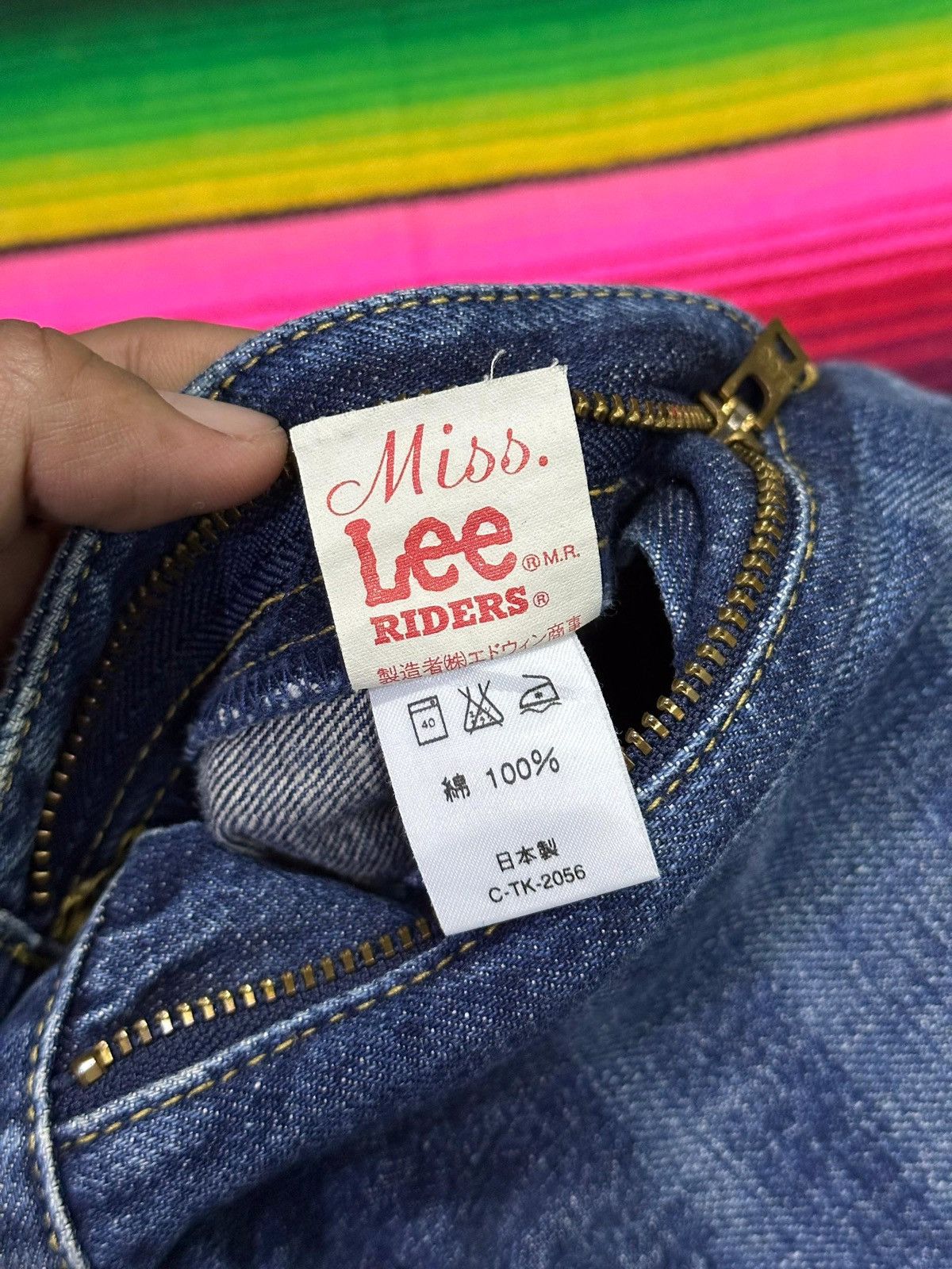 Lee 💥 Lee💥 Vintage Lee Made In Japan Crazy Design 💥 Size US 26 / EU 42 - 6 Thumbnail