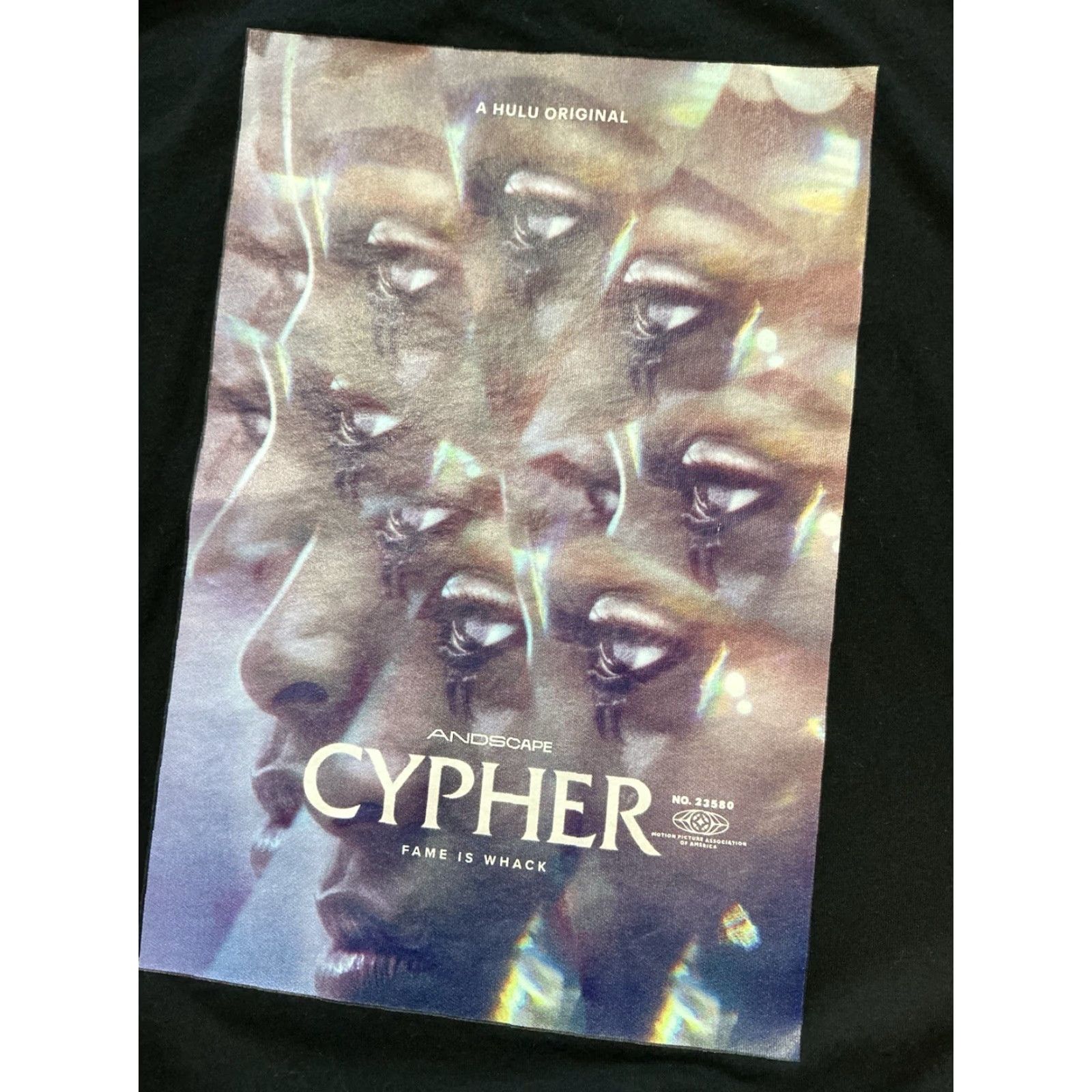 Vintage Tierra Whack Cypher Pseudo Music Documentary Fame Is Whack Graphic T-Shirt Sz. L Mens Black Size US L / EU 52-54 / 3 - 2 Thumbnail