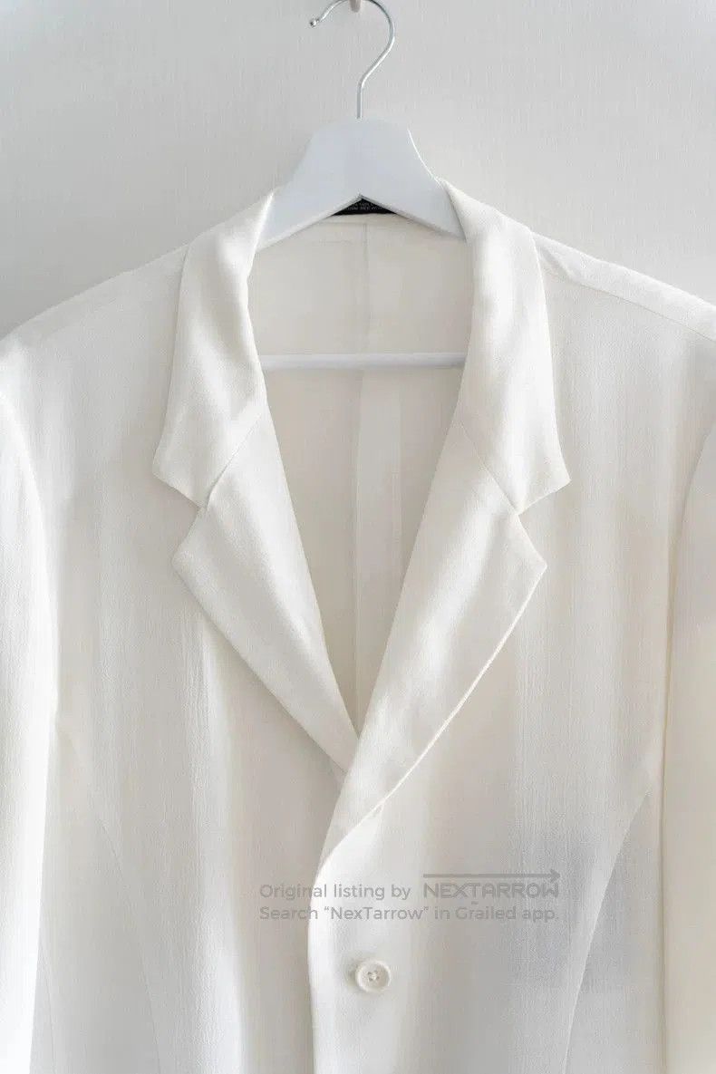 Yohji Yamamoto Yohji Yamamoto 97ss Silk Coat. Size US M / EU 48-50 / 2 - 3 Thumbnail