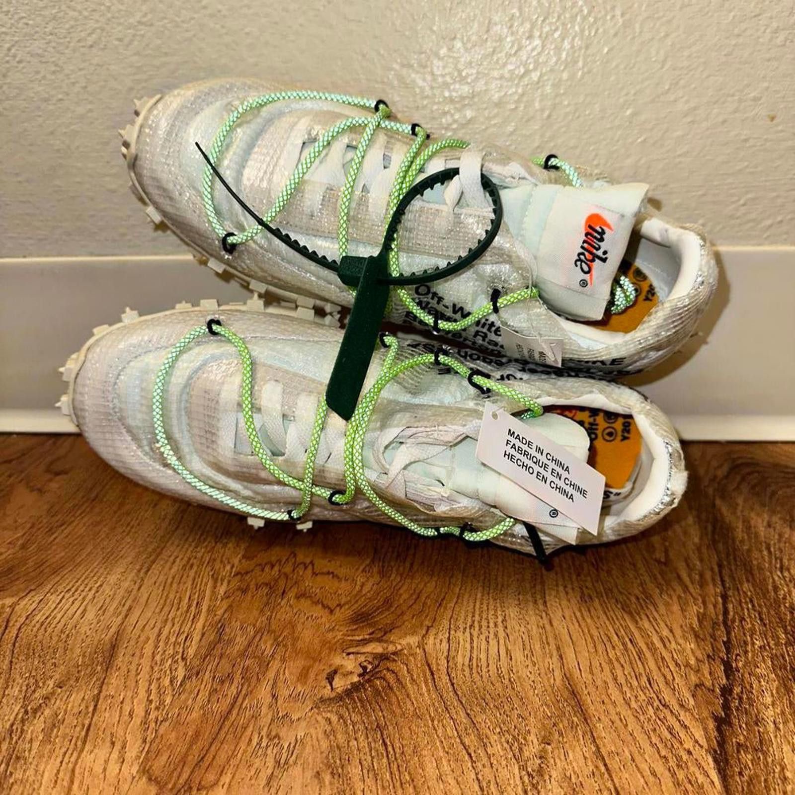Nike Nike Waffle Racer Off-White White (Women's) Size US 11.5 / IT 41.5 - 6 Thumbnail