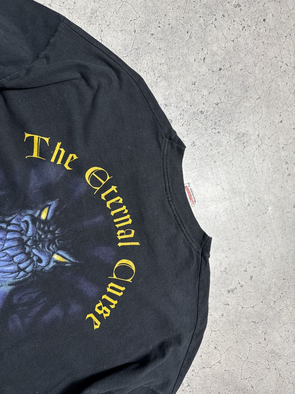Vintage Bling Guardian The Eternal Curse Long Sleeve 1998 Vintage Size US XL / EU 56 / 4 - 12 Thumbnail