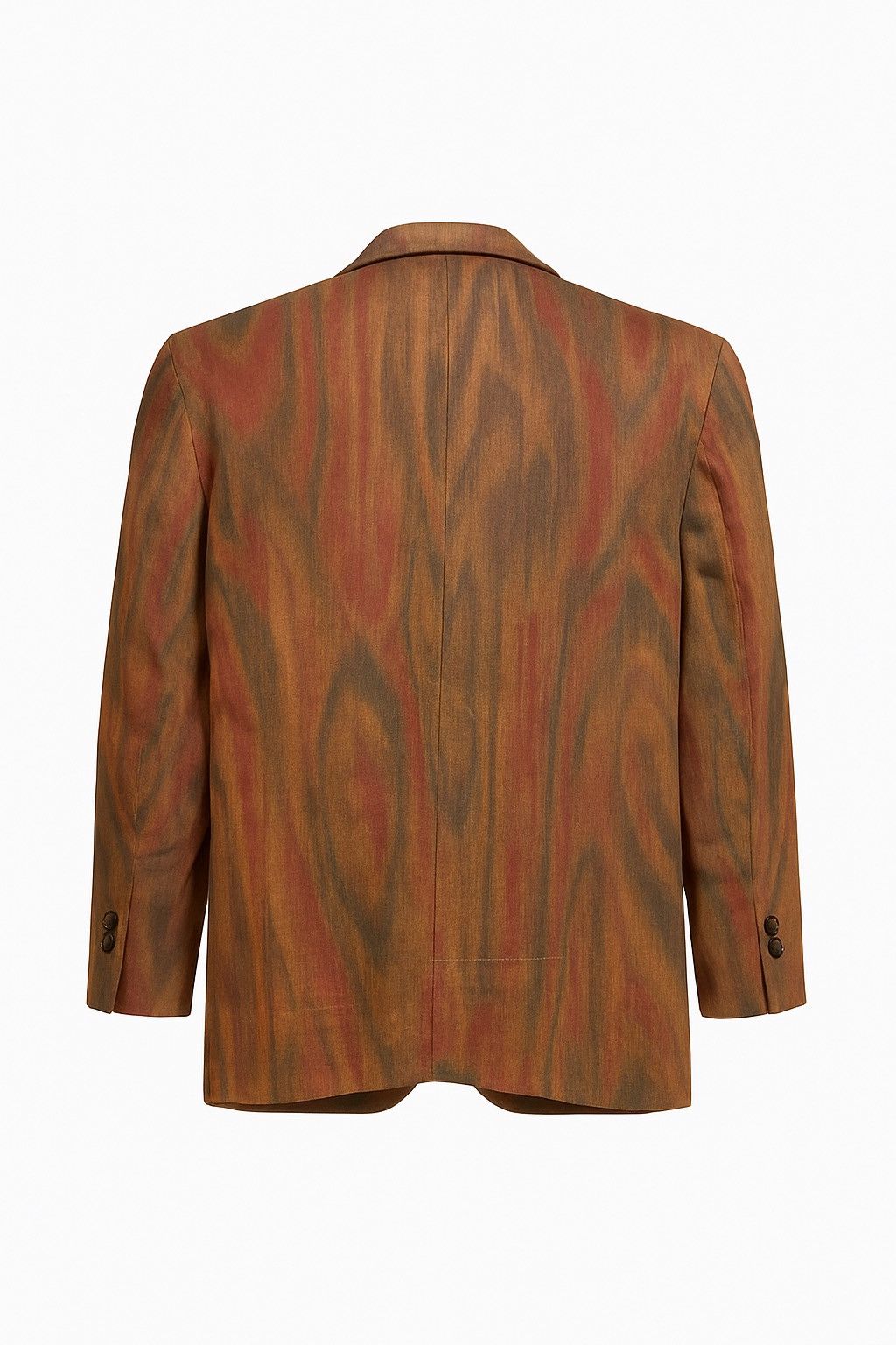 Enrico Coveri Vintage Enrico Coveri Boutique Striped Wool Blazer Italy 80s Size US M / EU 48-50 / 2 - 2 Thumbnail