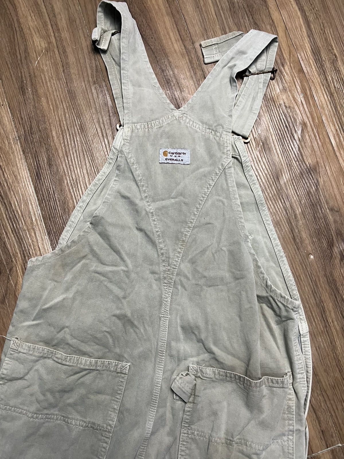 Carhartt RARE Carhartt Overall ACH-249 Japan Made (41) Size US 30 / EU 46 - 14 Thumbnail