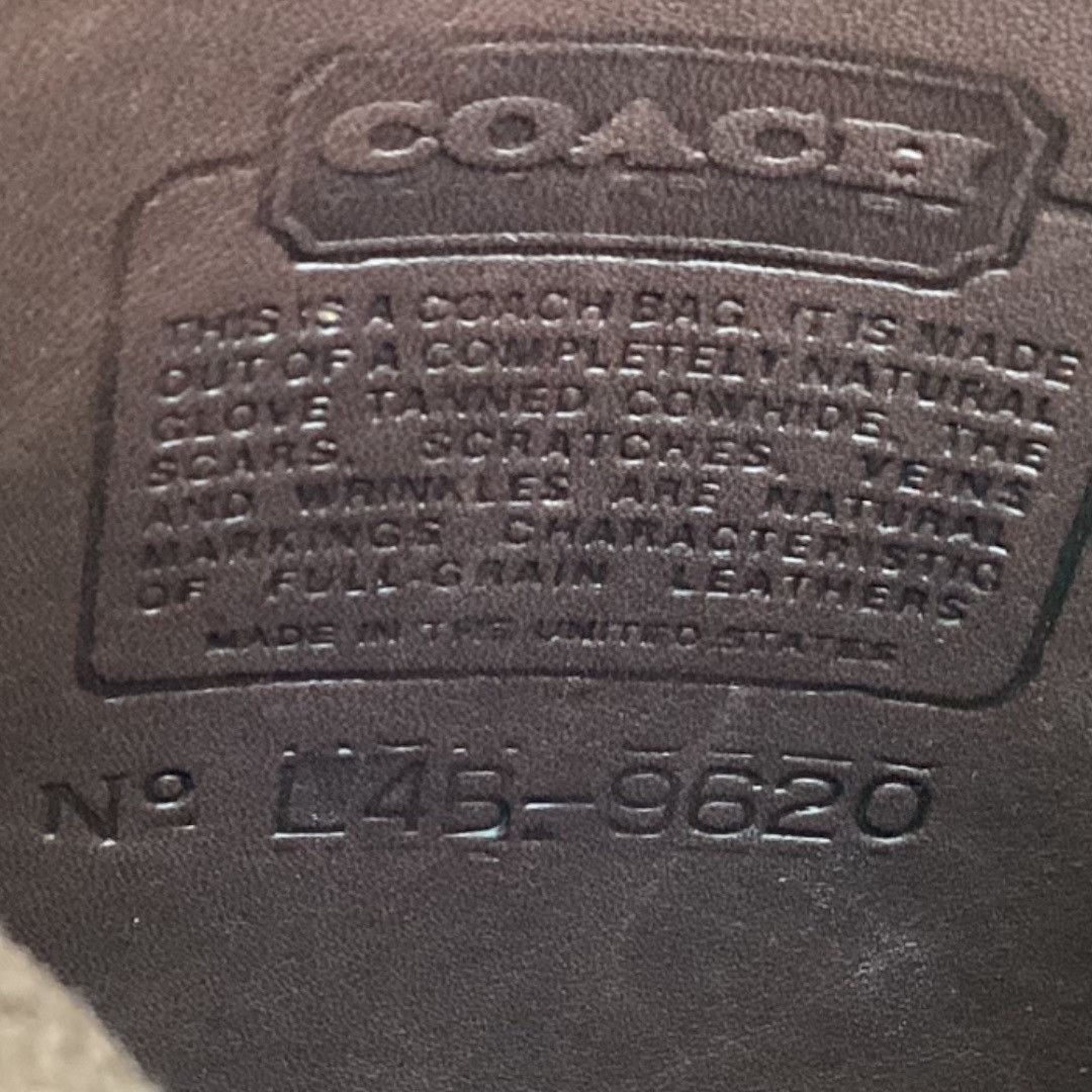 Coach Vintage Coach Compact Pouch Crossbody Bag Purse Turn Lock Mo Size ONE SIZE - 7 Thumbnail