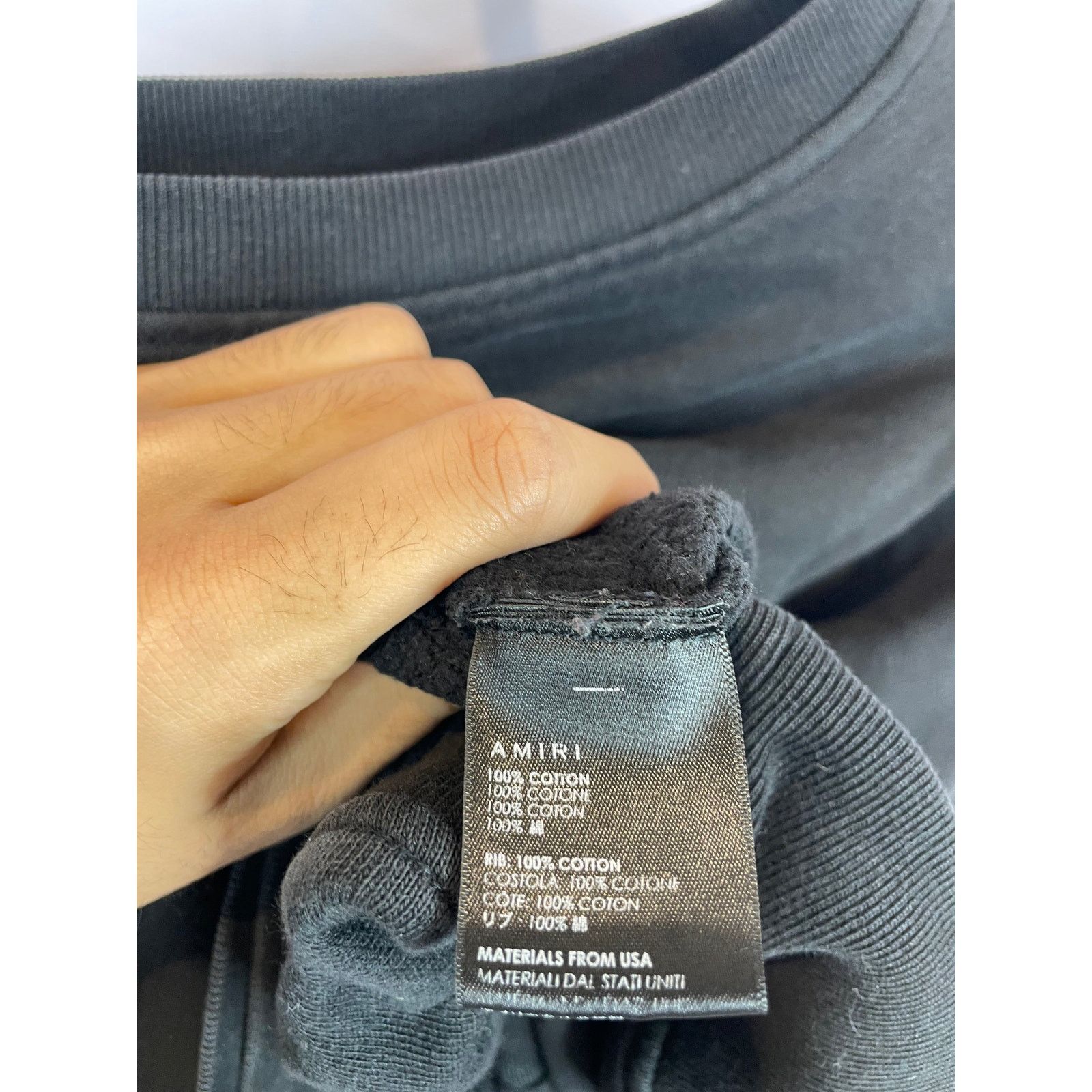 Amiri Amiri Lost Boys Crewneck Used Medium Size US M / EU 48-50 / 2 - 4 Thumbnail