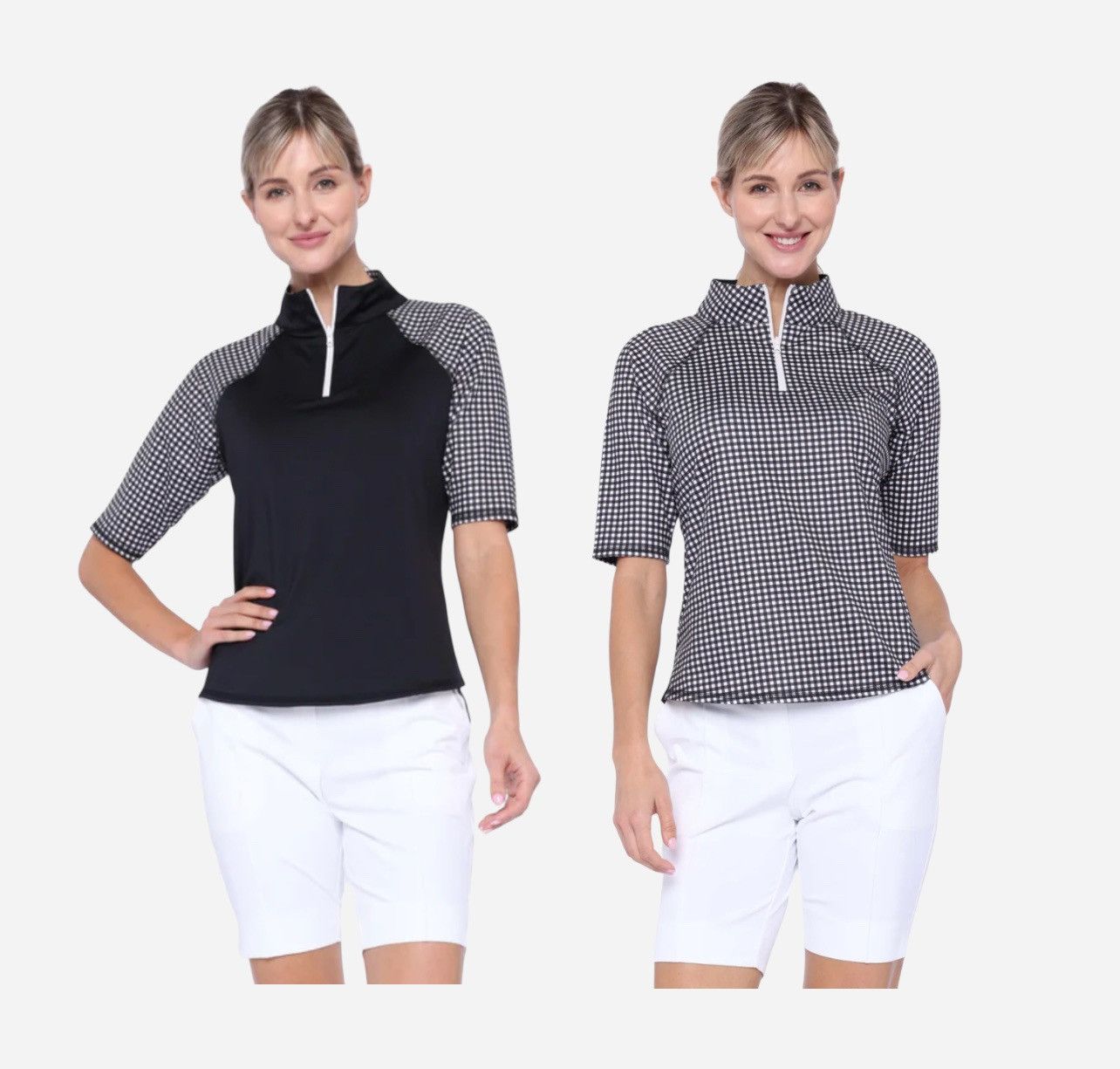 Other Belyn Key Women’s Reversible Half Sleeve Polo Shirt Sz S Size S / US 4 / IT 40 - 2 Thumbnail
