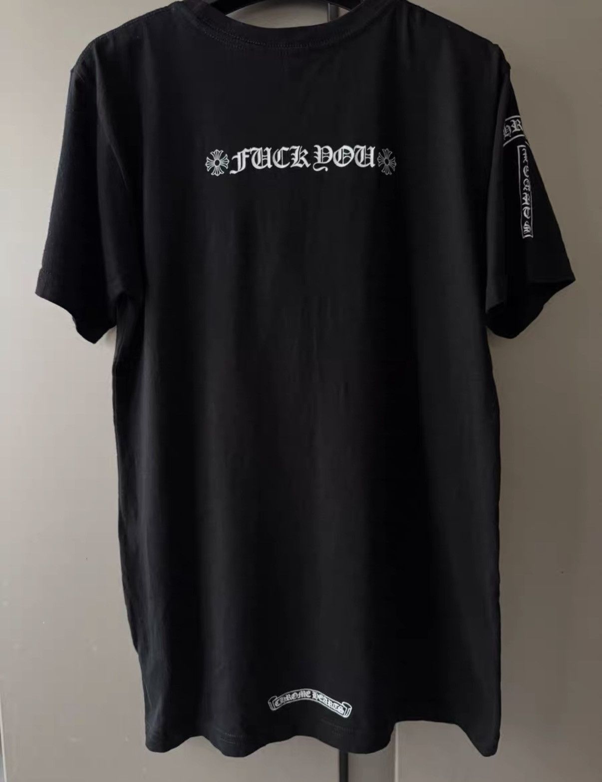 Chrome Hearts Chrome Hearts Black Sanskrit "T-bar" Short Size US M / EU 48-50 / 2 - 1 Thumbnail