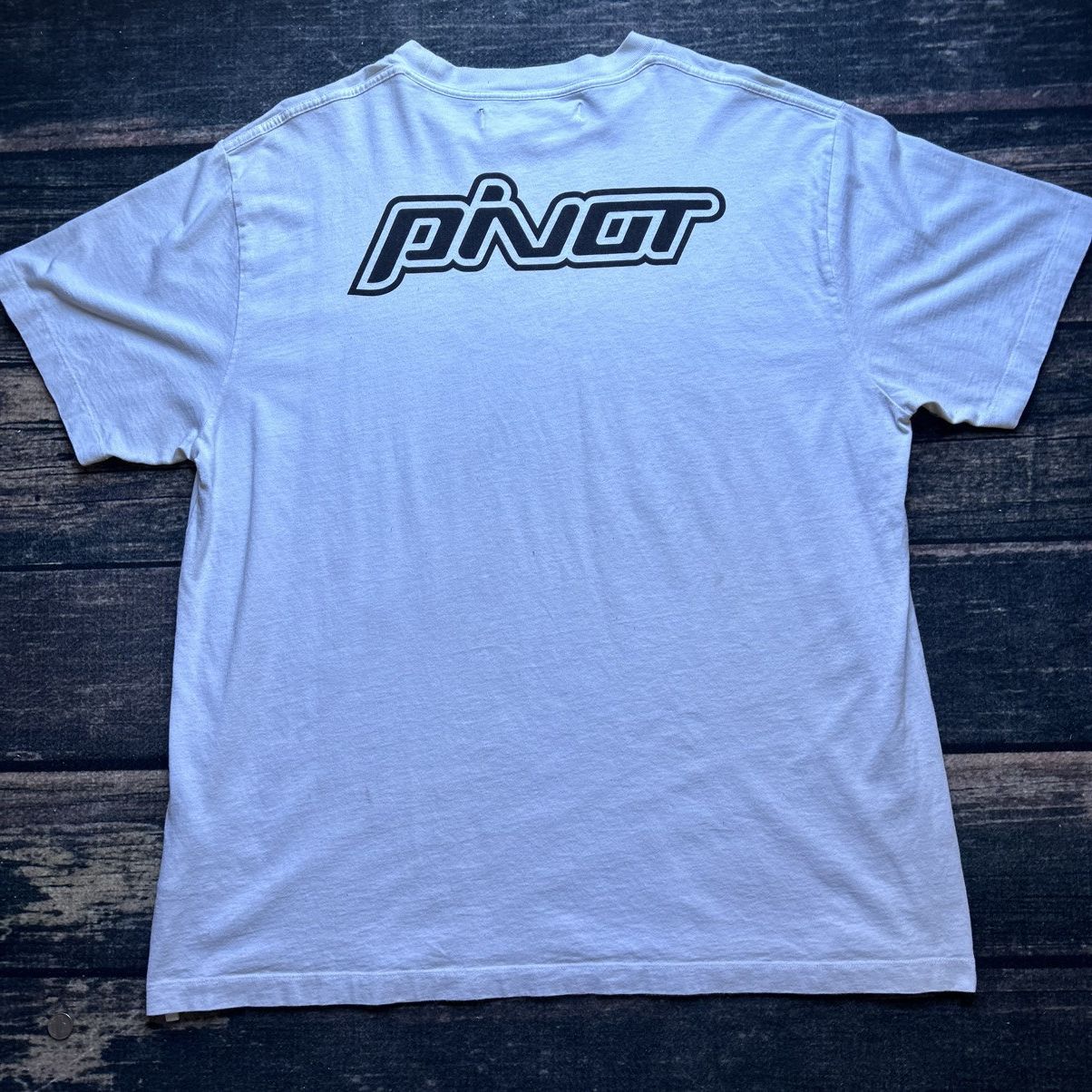 Off-White Off-White Mona Lisa “Pivot” Tee – Rare Virgil Abloh Design Size US M / EU 48-50 / 2 - 2 Thumbnail