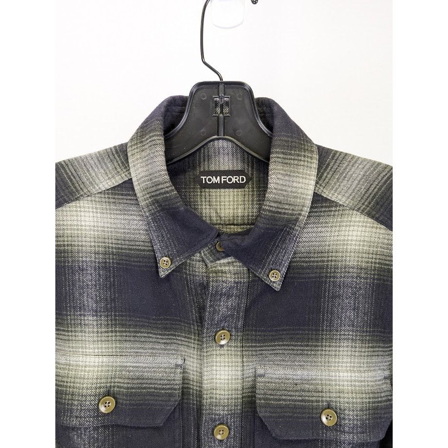 Tom Ford o1rshd1 Q:2 / Button Shirt in Multicolor Size US M / EU 48-50 / 2 - 4 Thumbnail