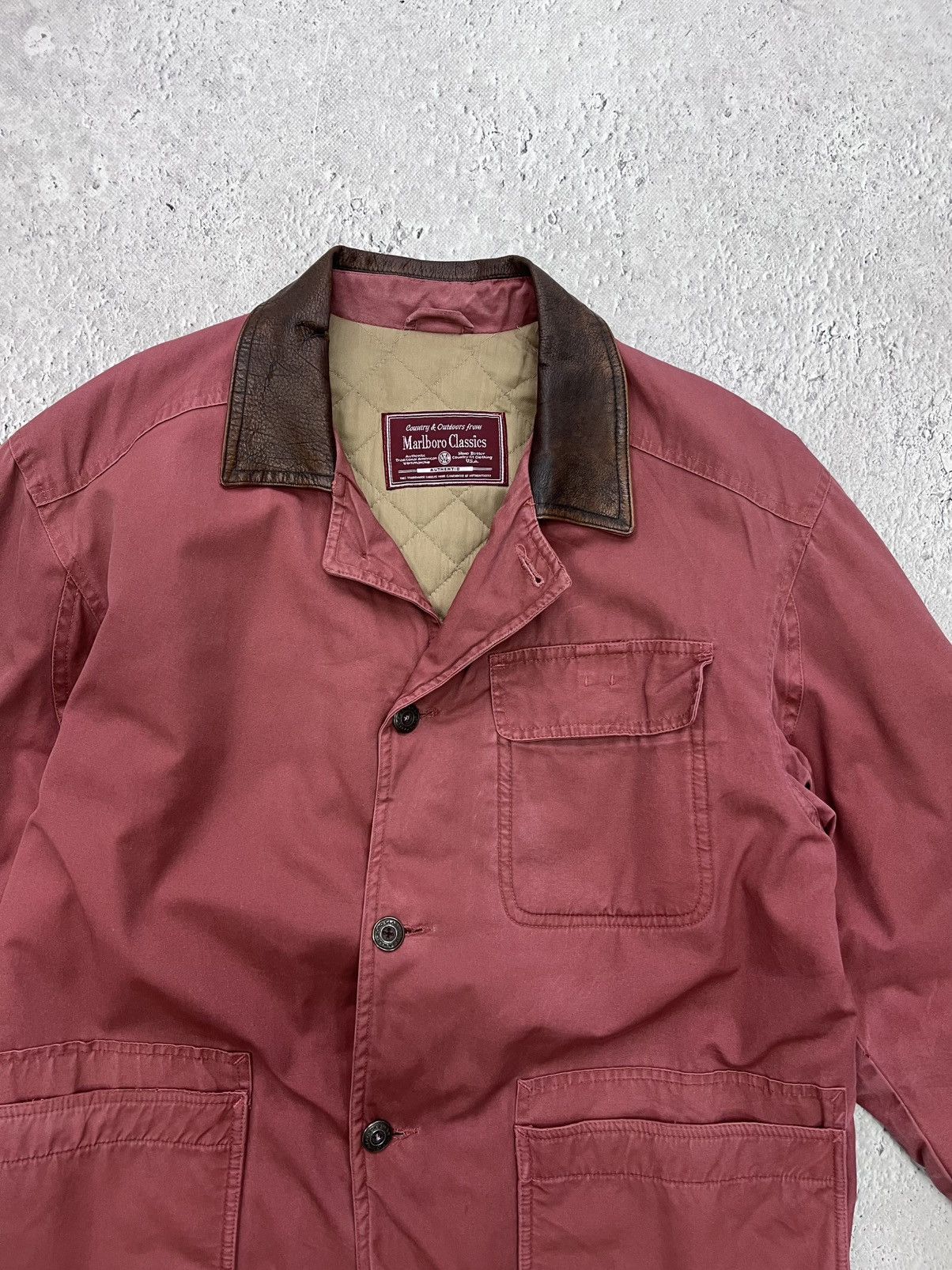 Marlboro × Vintage SALEG © Vintage Marlboro Country Store Chore Jacket Size US M / EU 48-50 / 2 - 3 Thumbnail