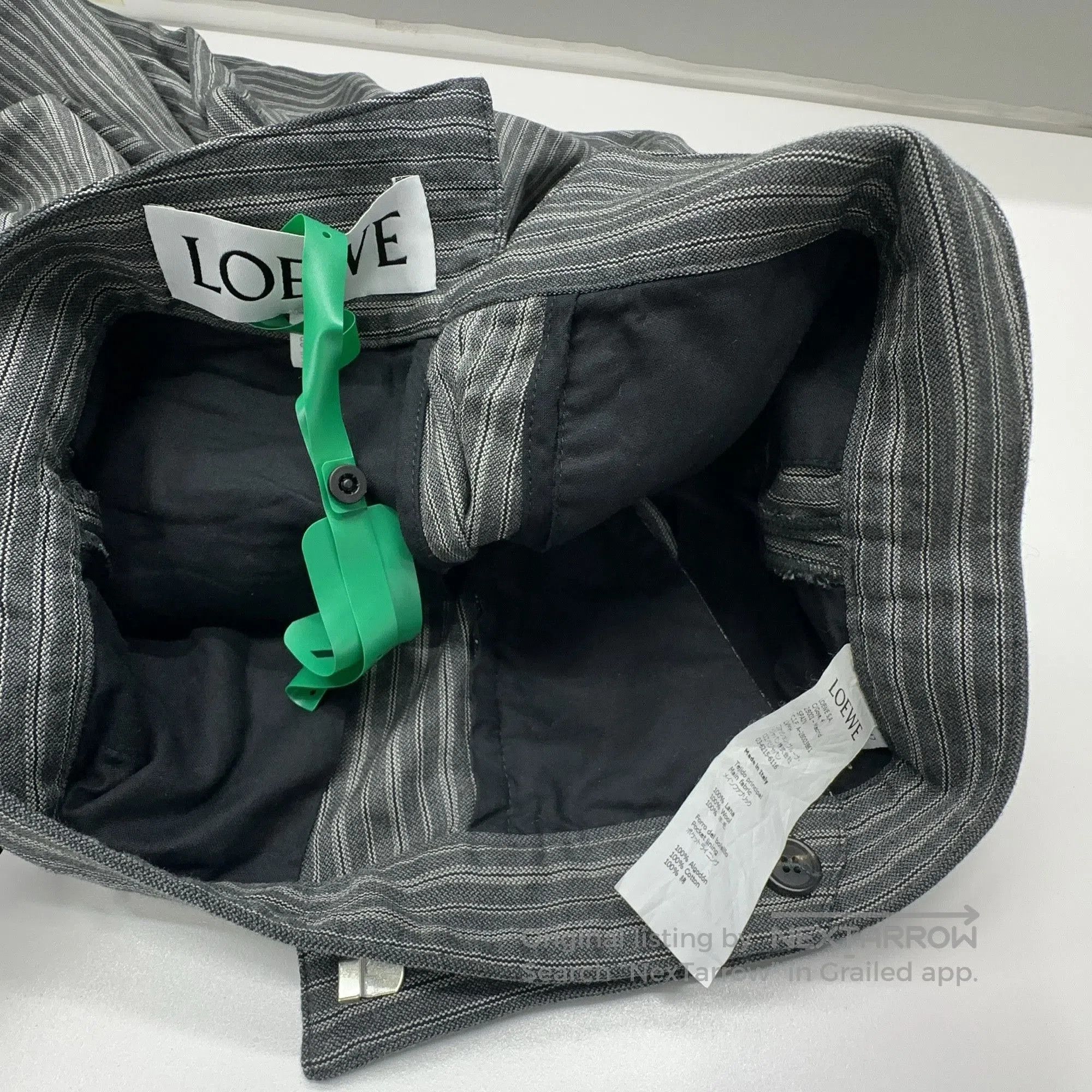 Loewe LOEWE Striped Casual Pants Size 42. Size US 26 / EU 42 - 6 Thumbnail
