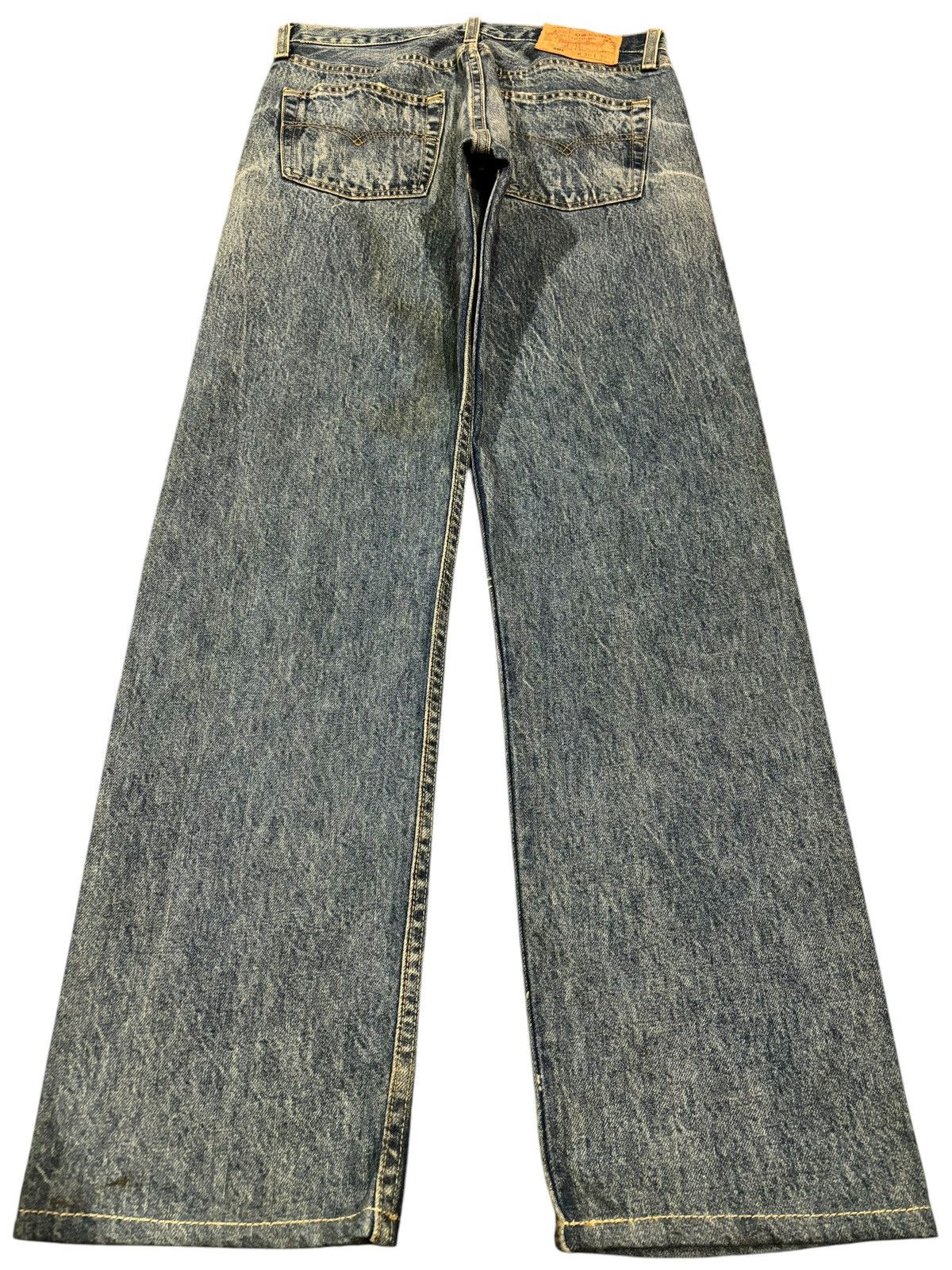 Levi's Y2k Vintage Levi’s Lot 501 Faded Straight Cut Jeans Size US 30 / EU 46 - 3 Thumbnail