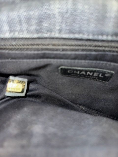 Chanel Chanel Rare Denim Patchwork Flap Bag Size ONE SIZE - 4 Thumbnail