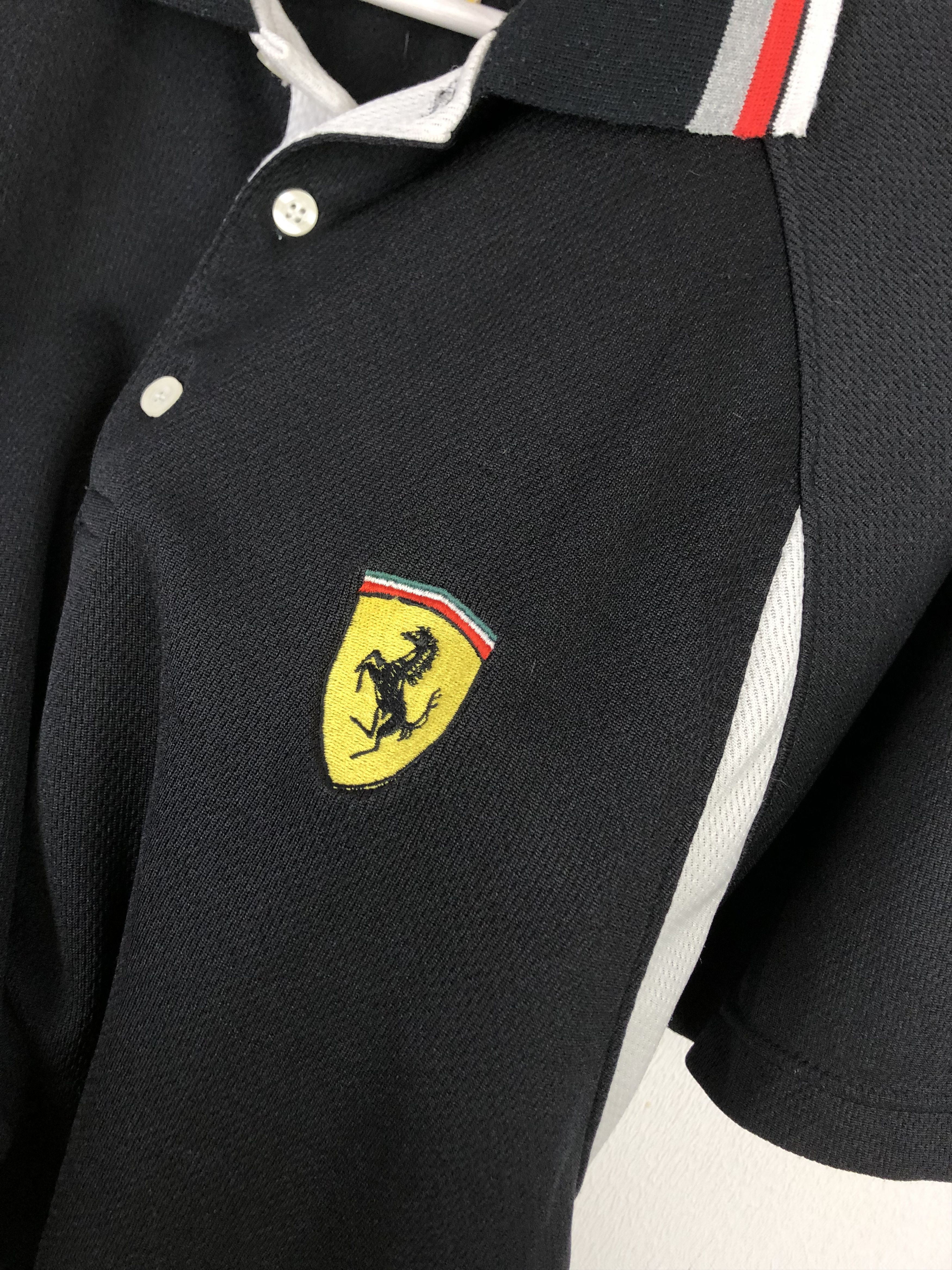 Ferrari Vintage 90's Racing Ferrari F1 Shirt Mens Jersey Marlboro Size US L / EU 52-54 / 3 - 3 Thumbnail