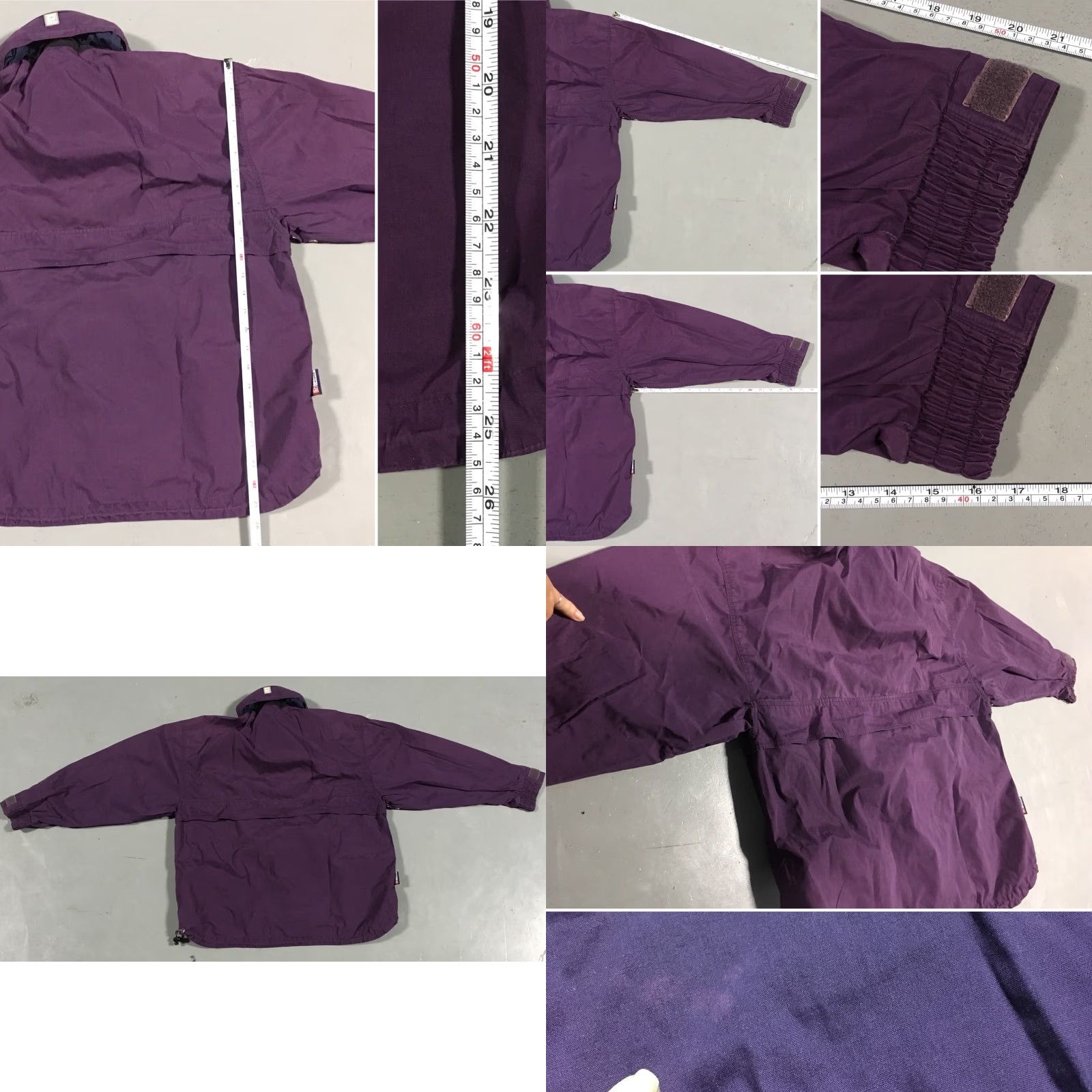 Chaps VINTAGE Chaps Windbreaker Jacket S 1990s Purple Pullover Wind Breaker Sportswear/Beach Mens? Size US S / EU 44-46 / 1 - 8 Thumbnail