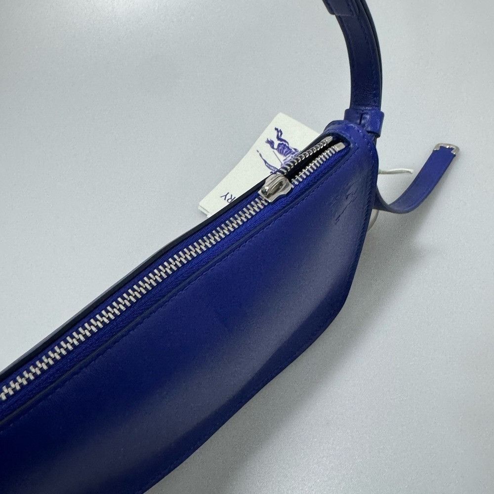 Burberry Burberry Mini Shield Leather Sling Bag Blue Size ONE SIZE - 4 Thumbnail