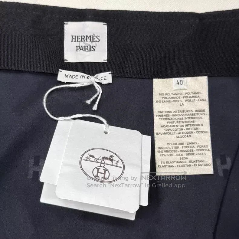 Hermes Hermes Black High Waist Short Pants Casual Skirt Size 26" / US 2 / IT 38 - 4 Thumbnail