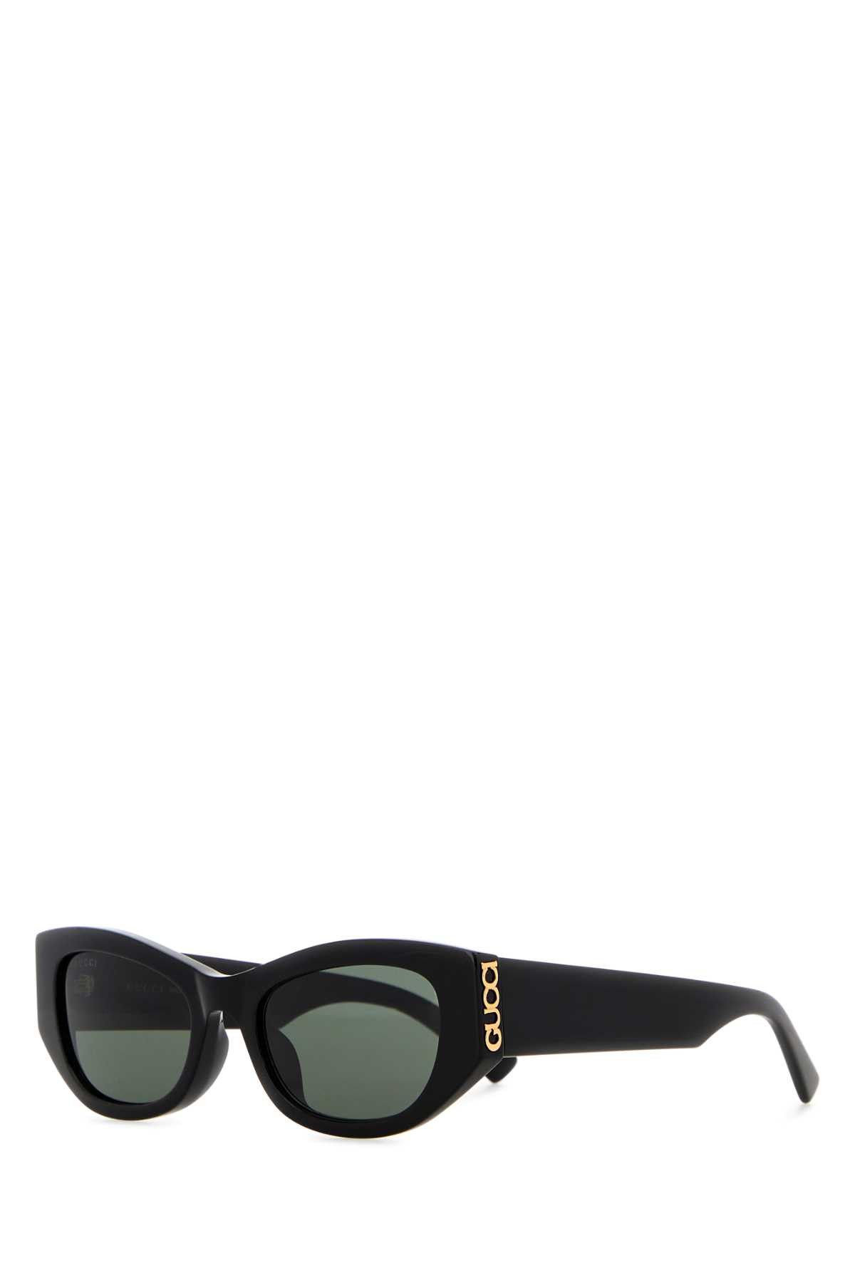 Gucci Black Acetate Sunglasses Size ONE SIZE - 1 Thumbnail