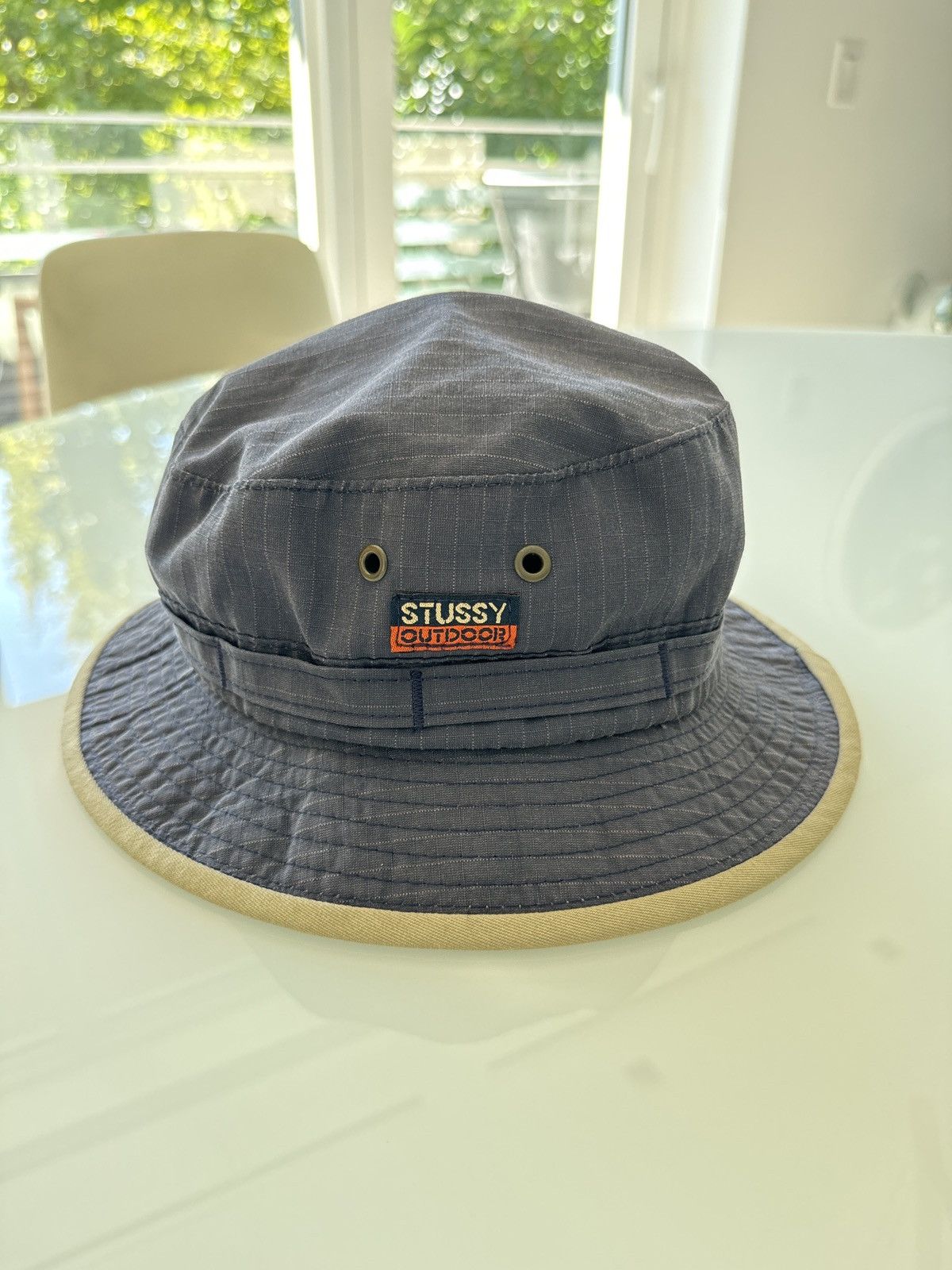 80年代 OLD STUSSYオールドステューシー チェック柄 バケットハット