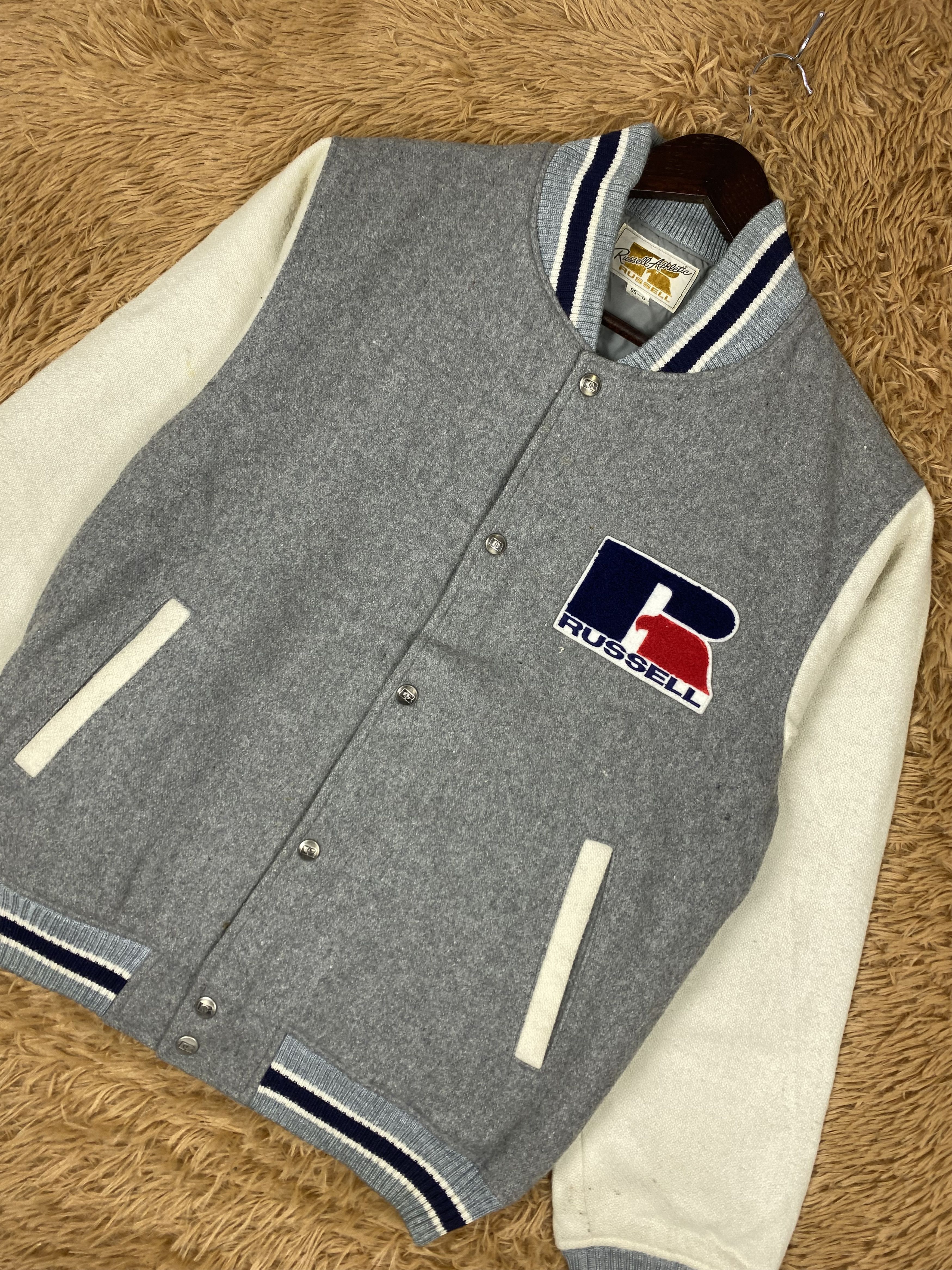 Russell Athletic Vintage Russell Athletic Varsity Jacket DJ1022 Size US M / EU 48-50 / 2 - 2 Thumbnail