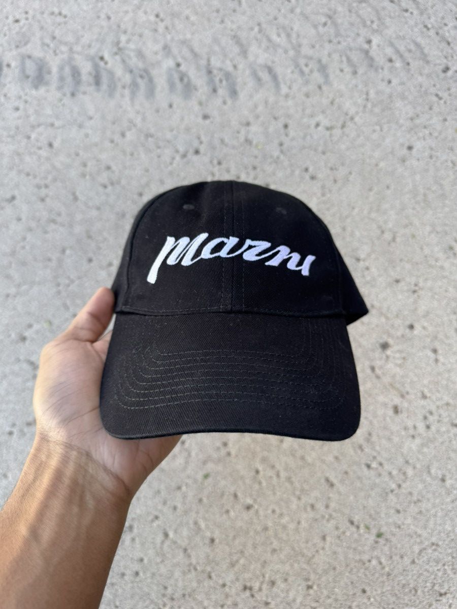 Marni Cursive Logo Hat
