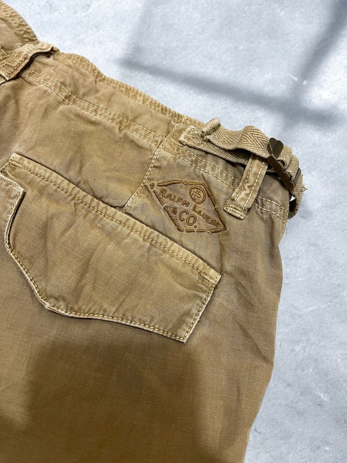 Polo Ralph Lauren × Vintage Vintage Polo Ralph Lauren Cargo Surplus fit Pants Size US 32 / EU 48 - 6 Thumbnail
