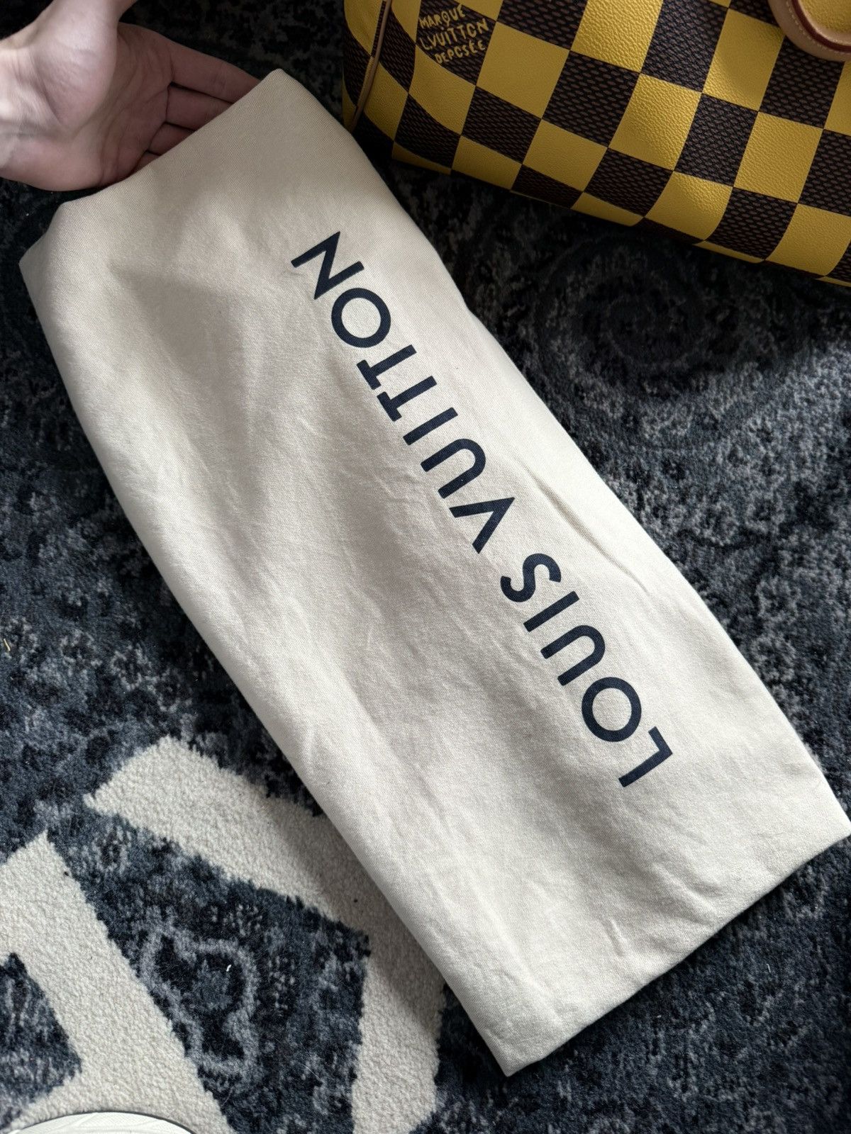 Louis Vuitton Louis Vuitton Pharrell Speedy 50 Bandoulière Damier Yellow Size ONE SIZE - 20 Thumbnail